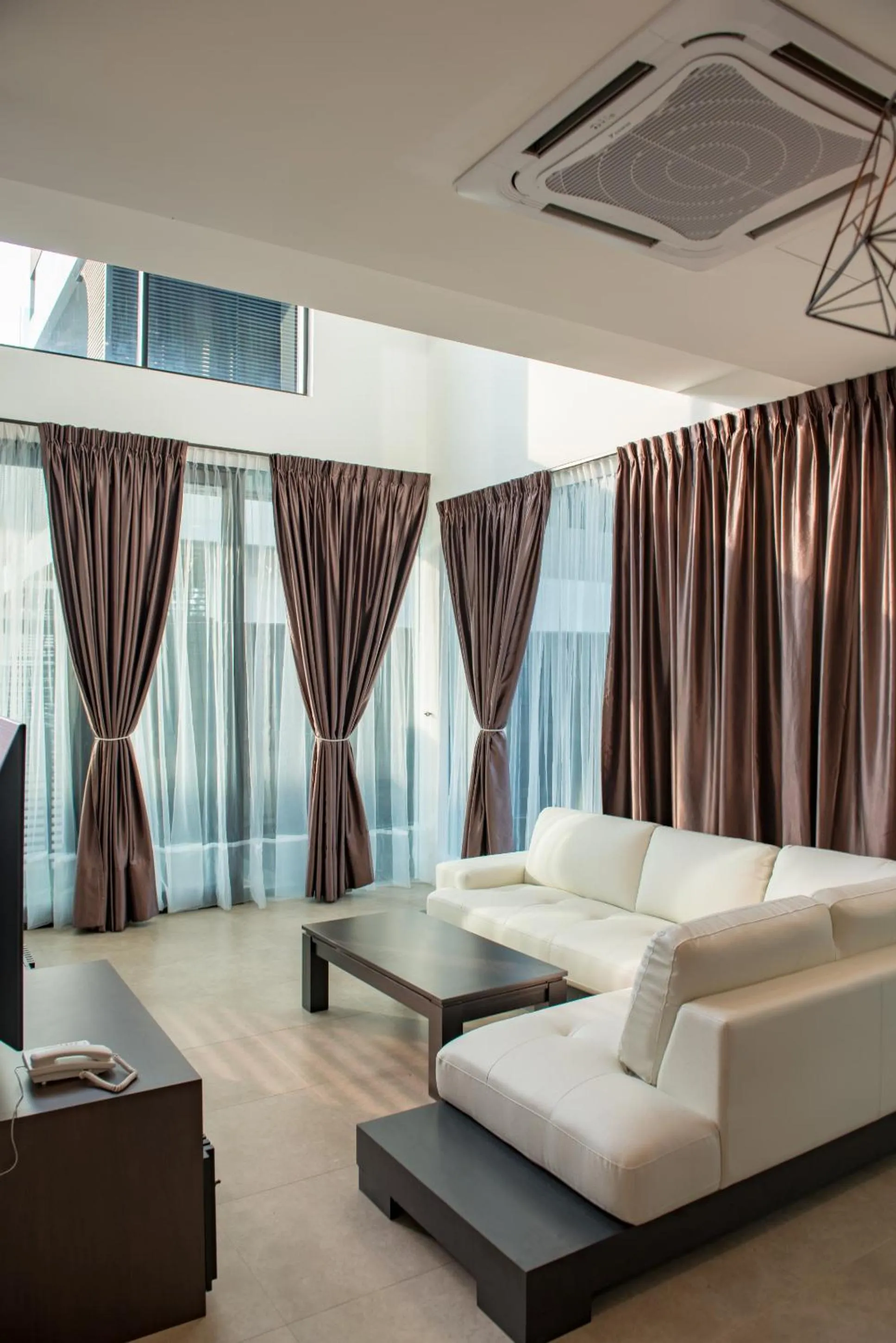 Living room, Bed in Hermitage Boutique House