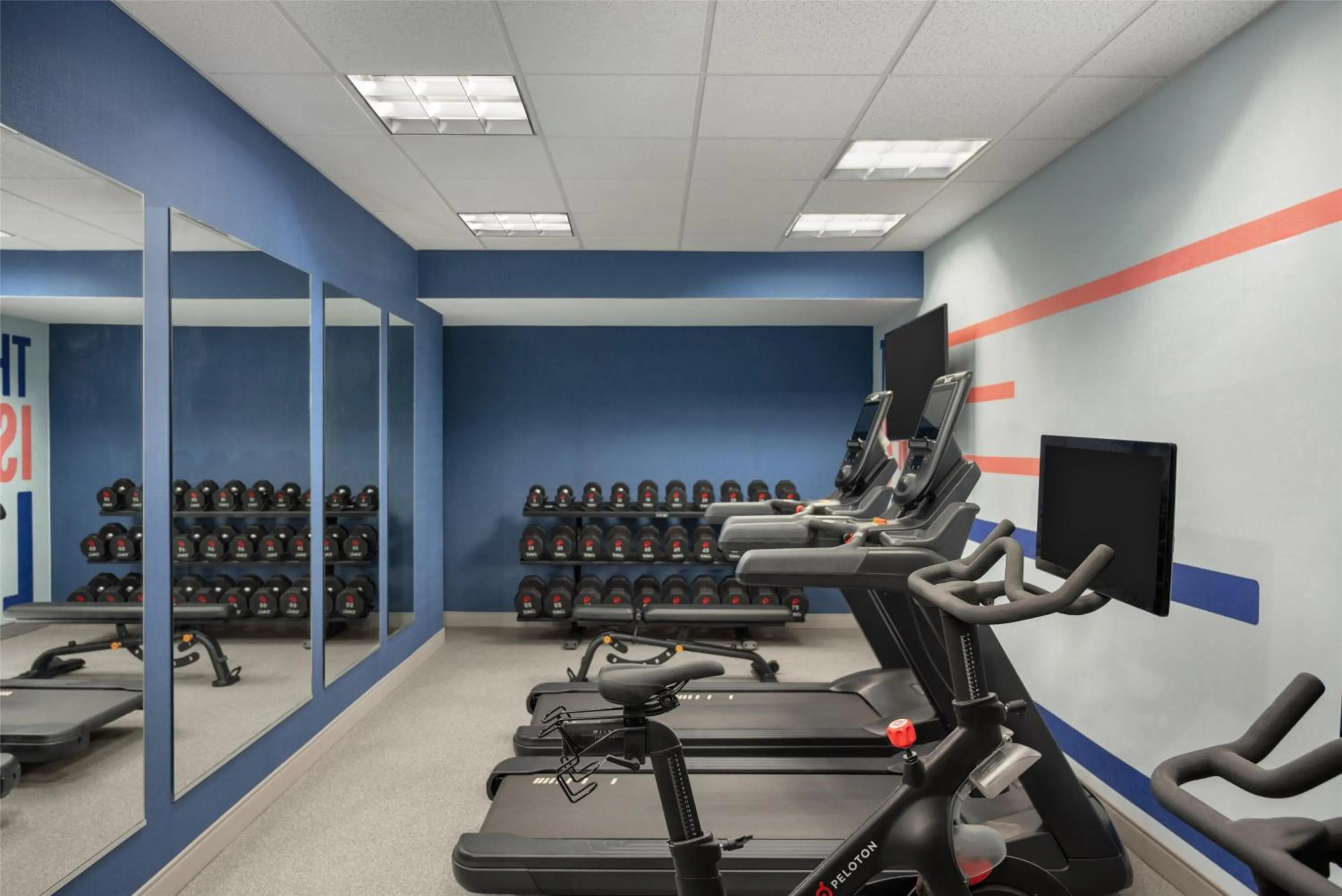 Fitness centre/facilities in Hampton Inn Memphis / Southaven