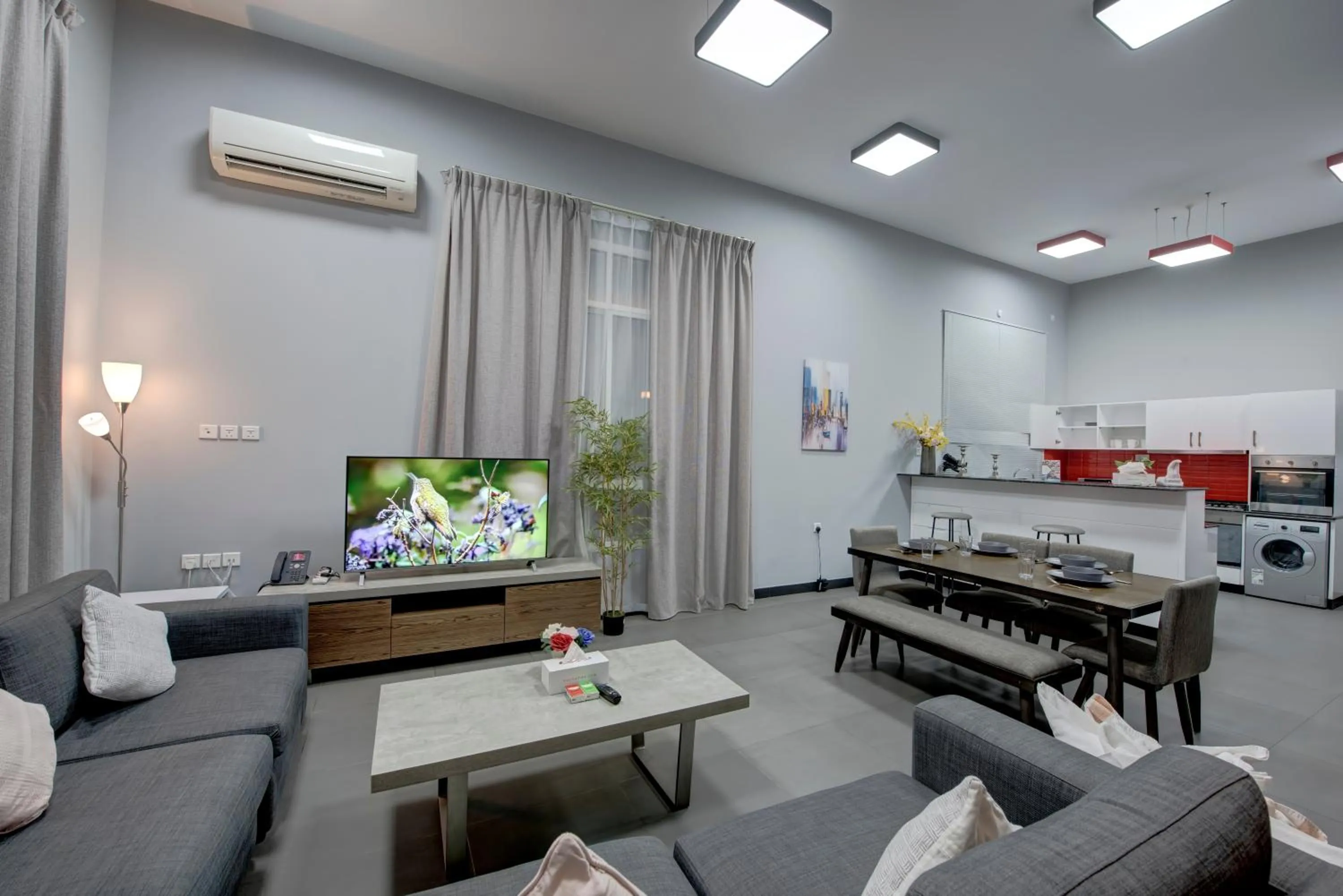 Communal lounge/ TV room in KAY Homes