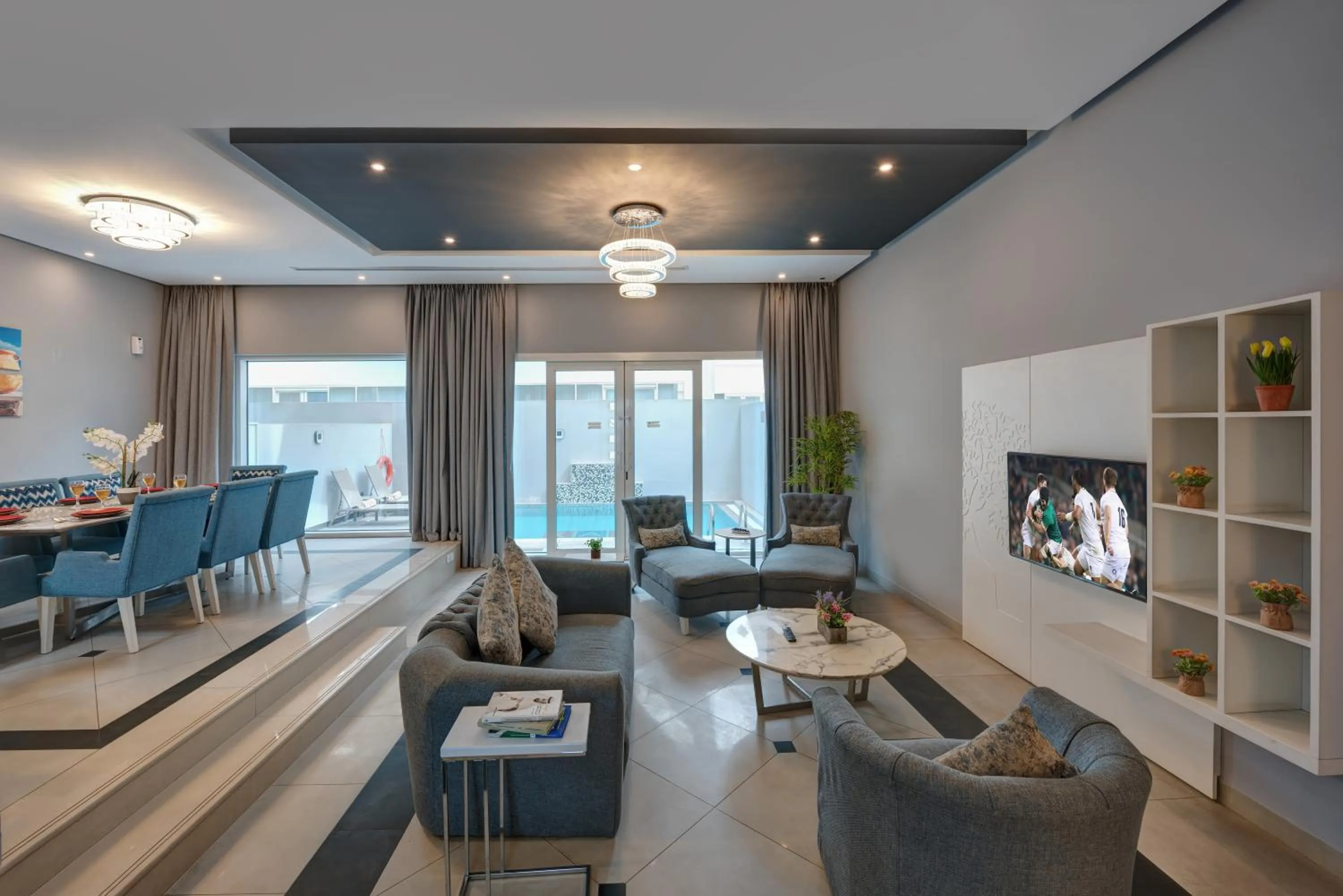 Living room in KAY Homes