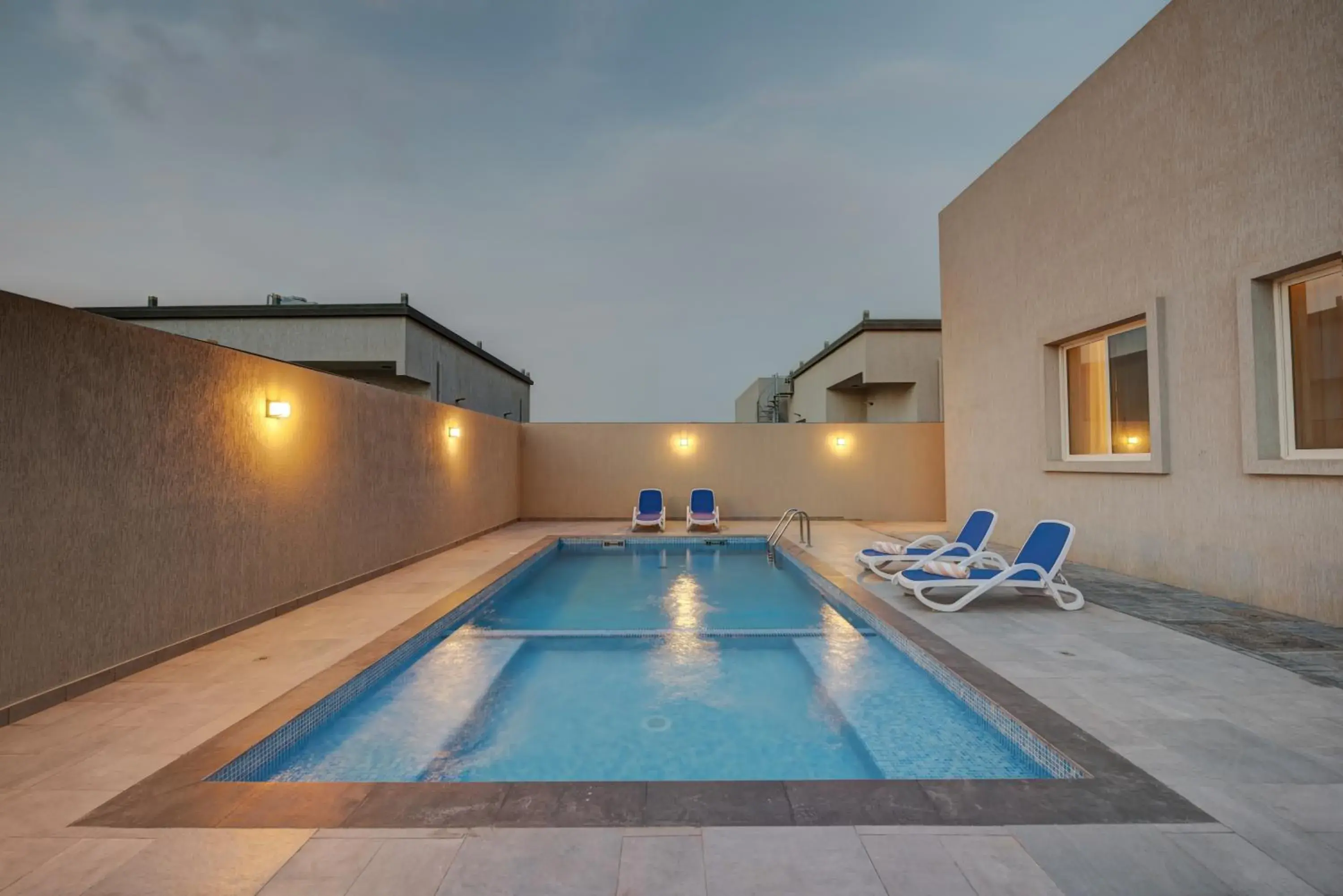 Pool view in KAY Homes Pool view in KAY Homes