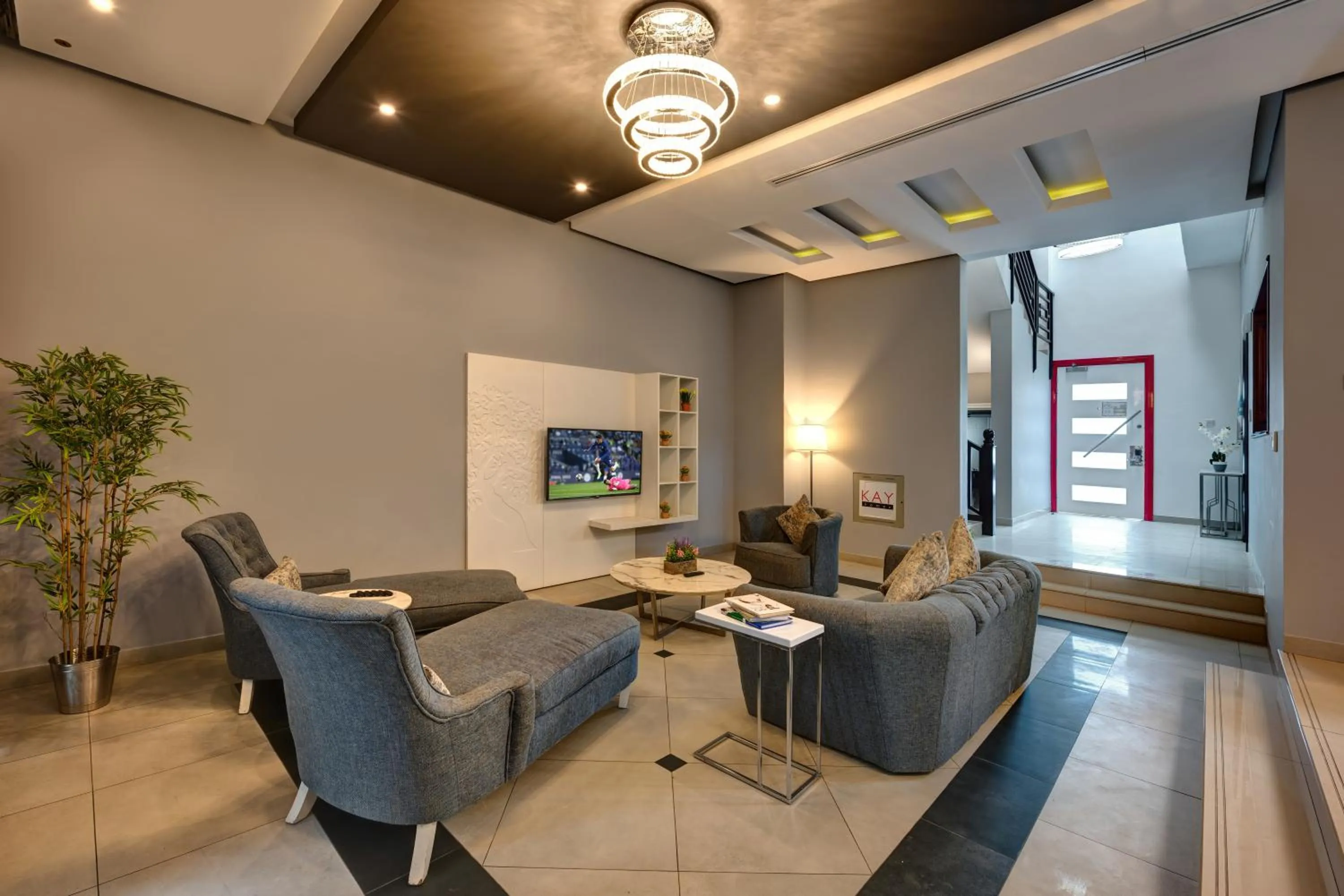 Living room in KAY Homes