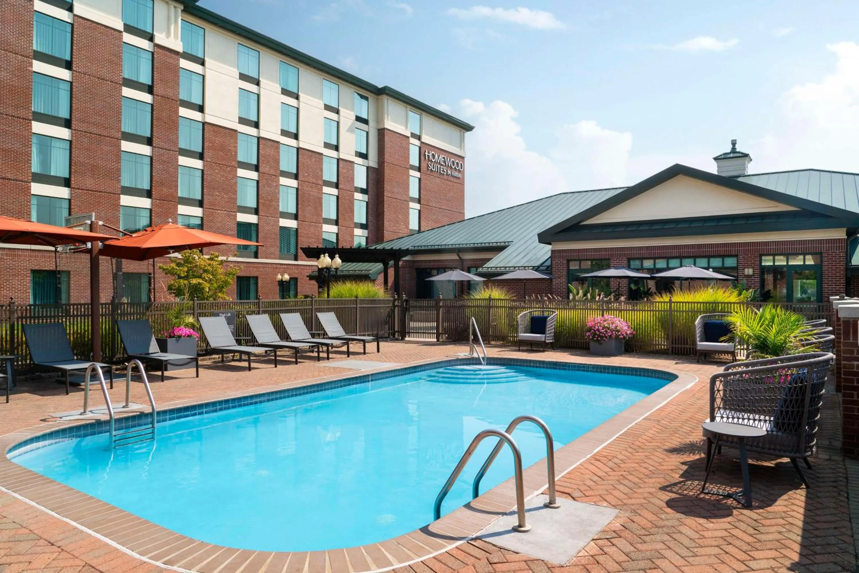 Pool view in Homewood Suites by Hilton Hartford South-Glastonbury