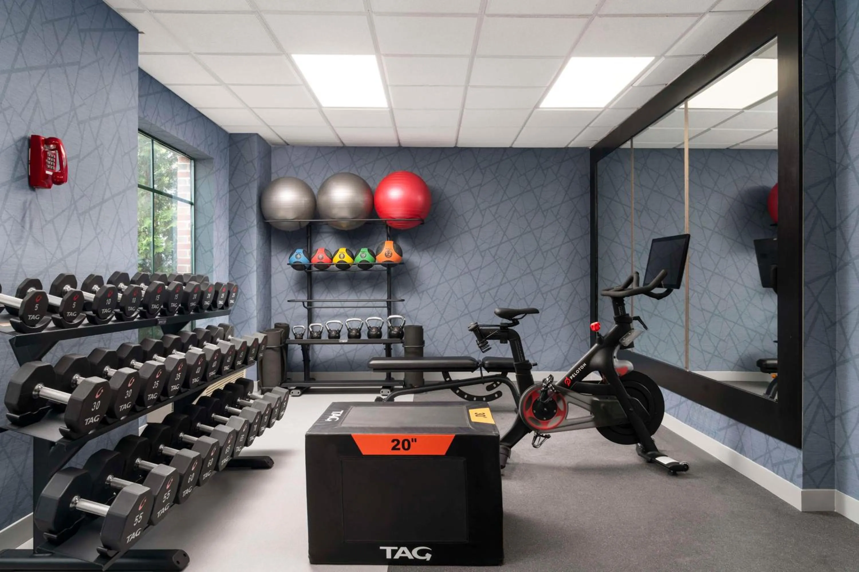 Fitness centre/facilities in Homewood Suites by Hilton Hartford South-Glastonbury