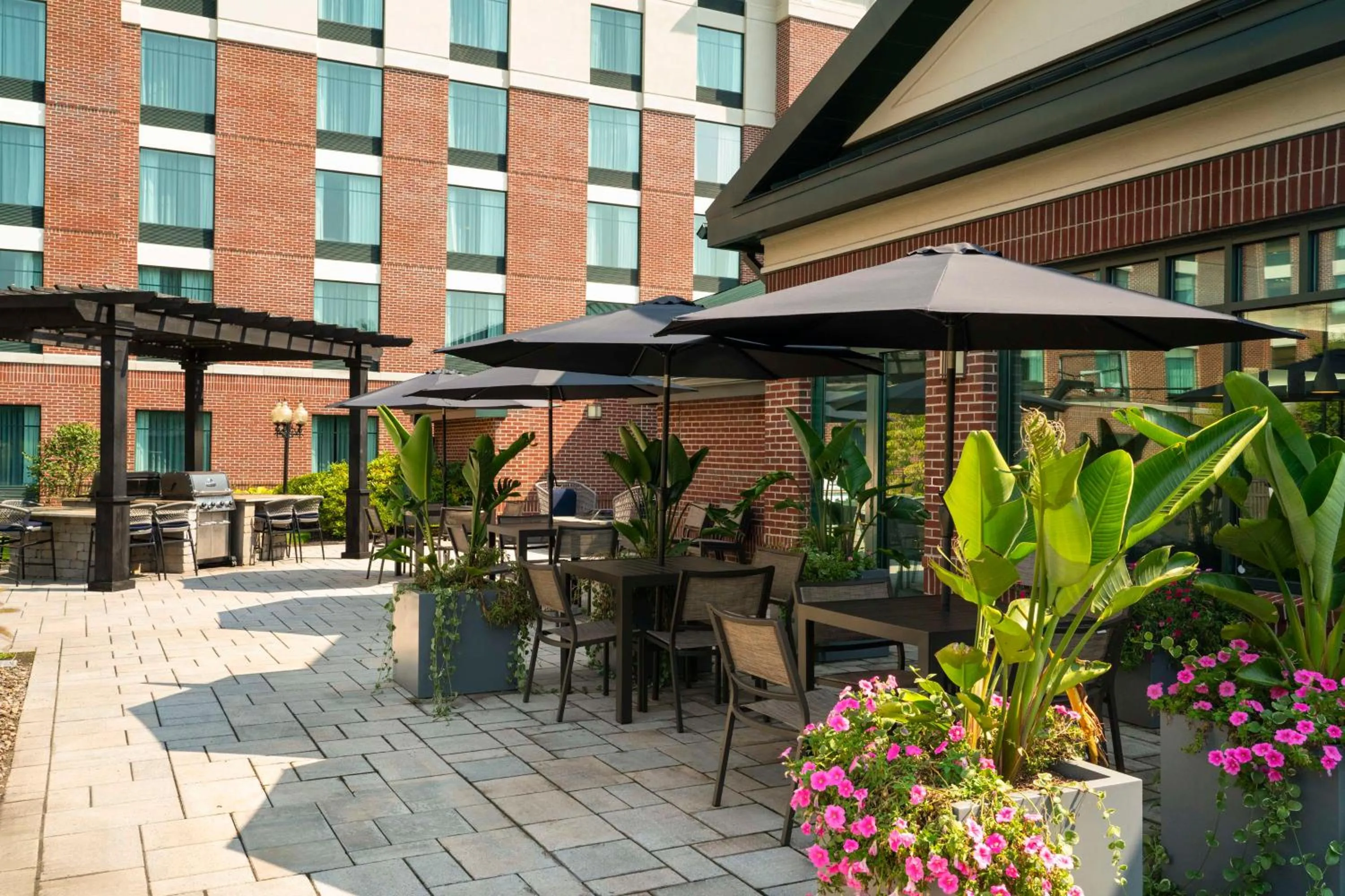Patio in Homewood Suites by Hilton Hartford South-Glastonbury