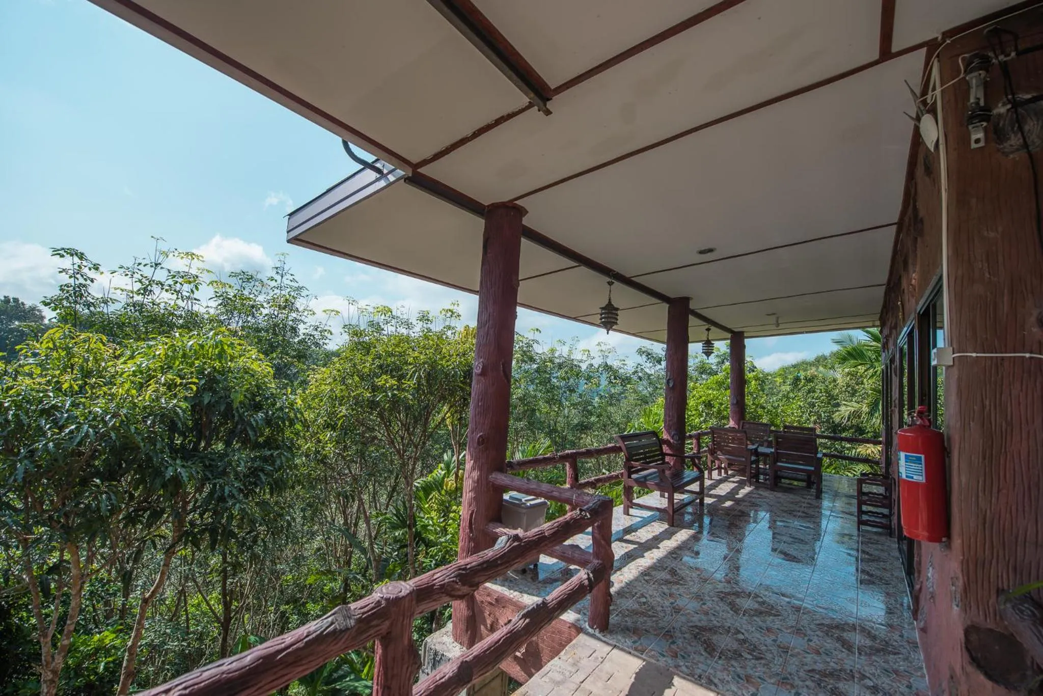 Balcony/Terrace in Mountain View House