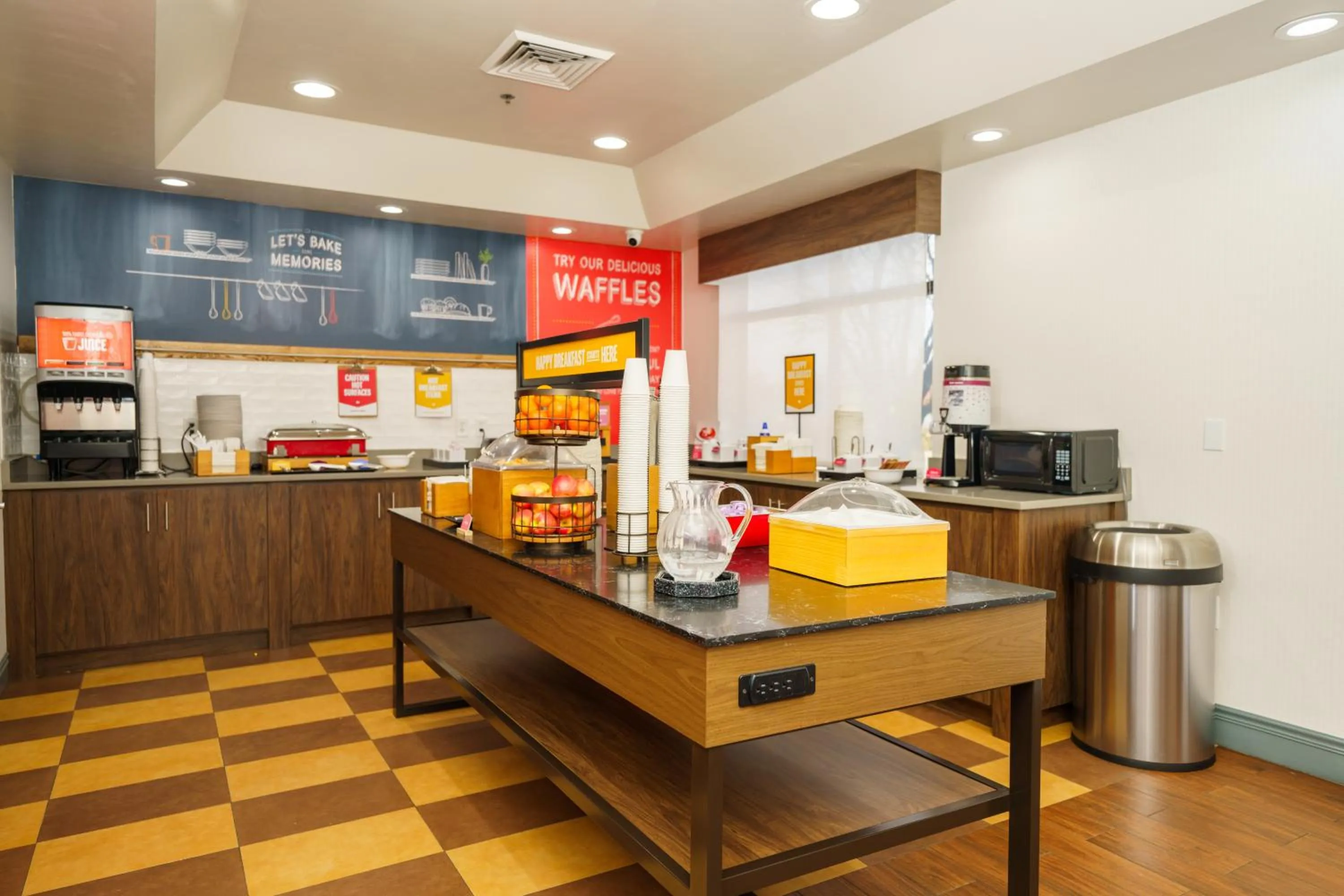 Breakfast in Hampton Inn Hutchinson