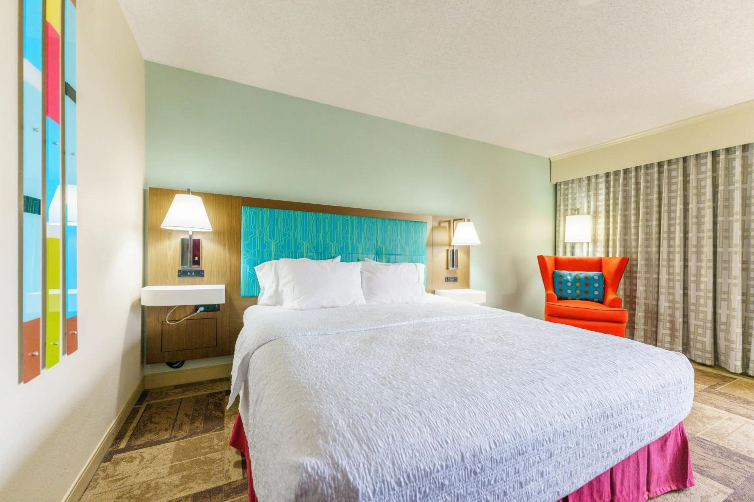 Bed in Hampton Inn Hutchinson