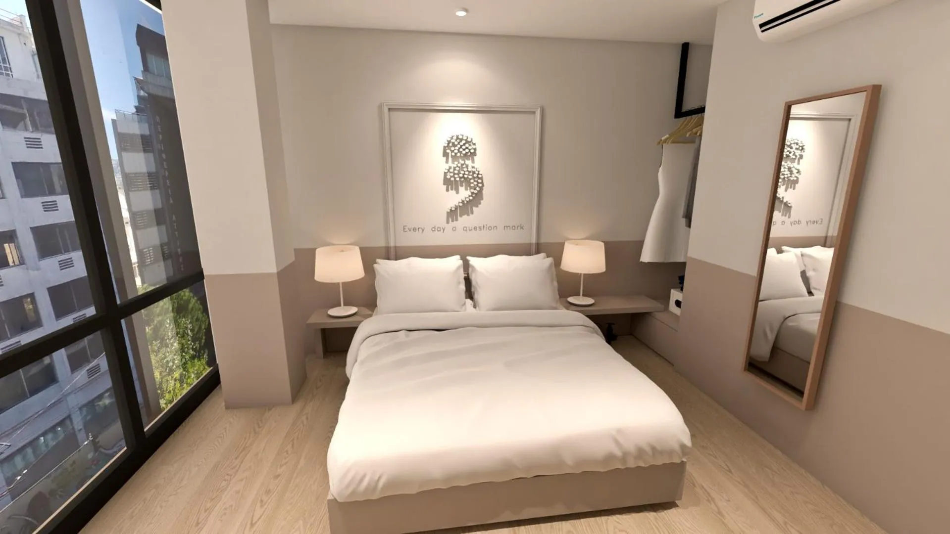 Bedroom, Bed in Great Living Apartments