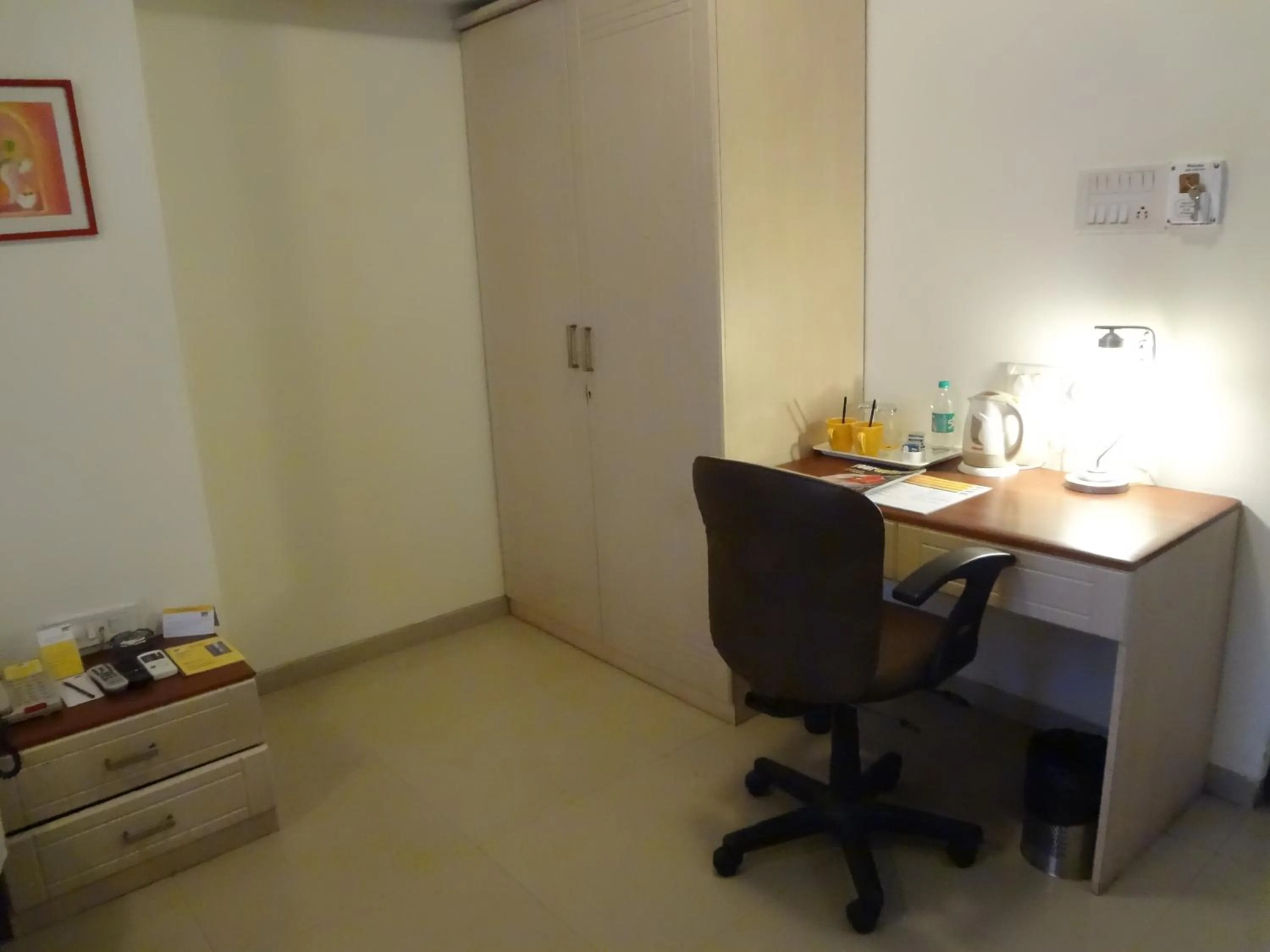 Decorative detail in Nestor Hotel, Mumbai