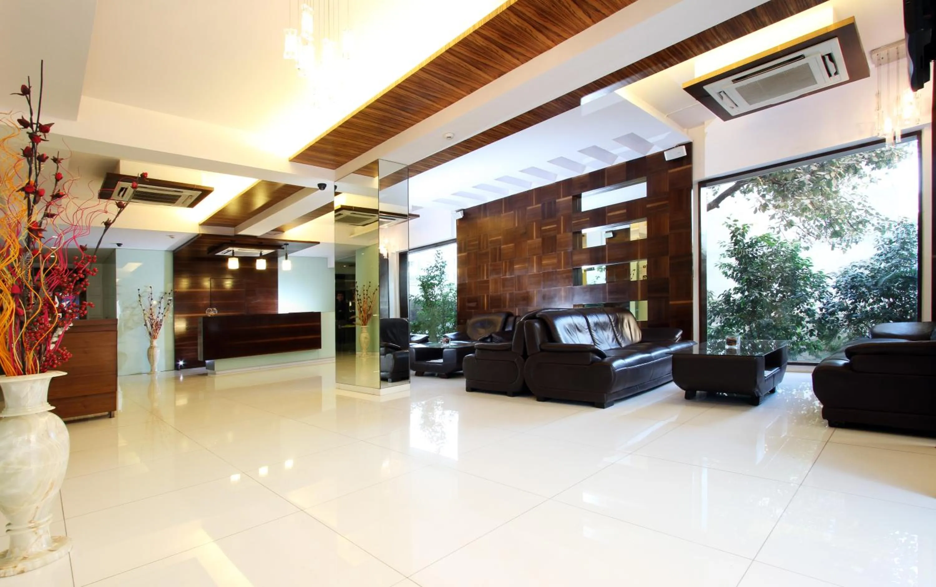 Lobby or reception in Nestor Hotel, Mumbai