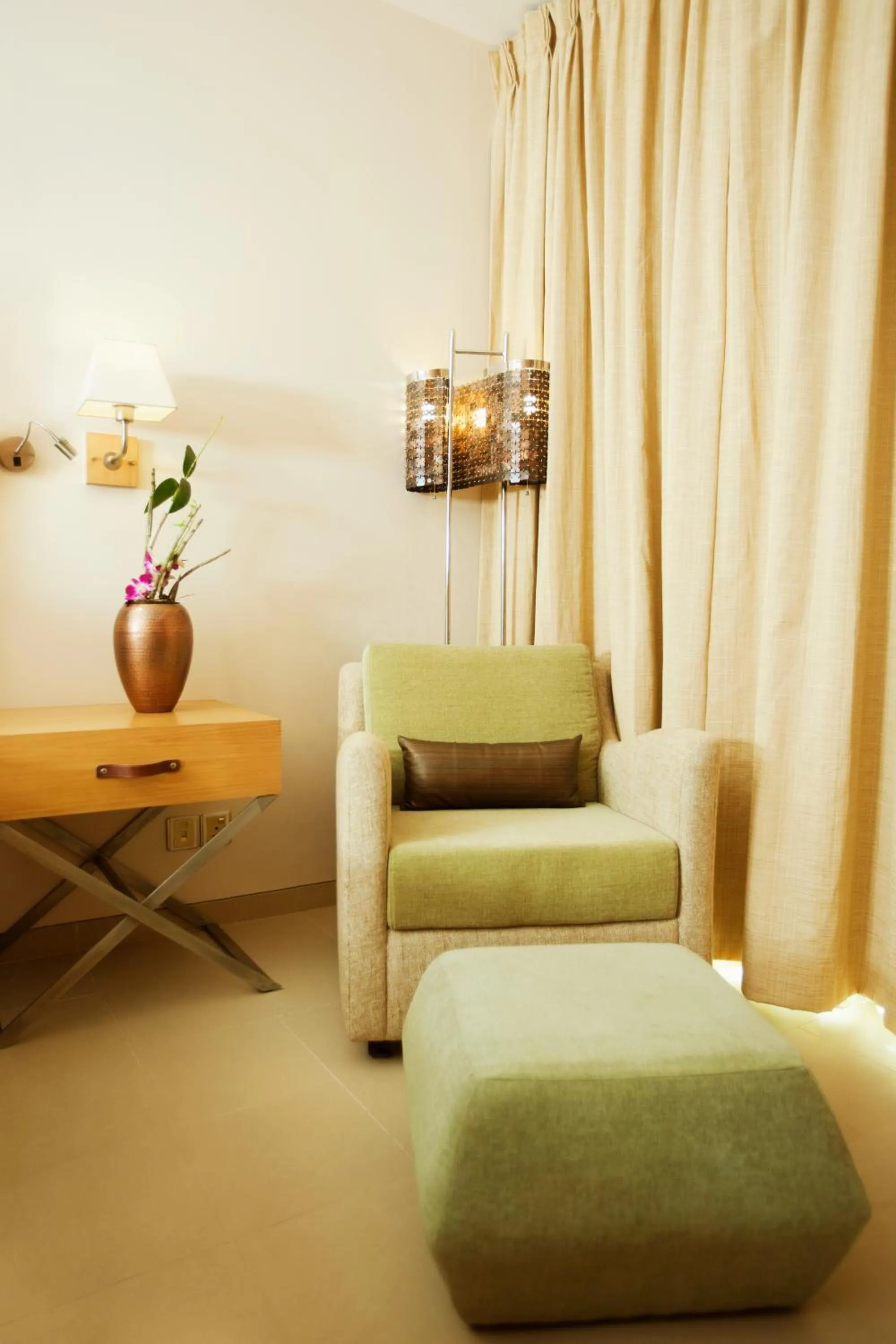 Living room in Ginger Dona Paula, Goa