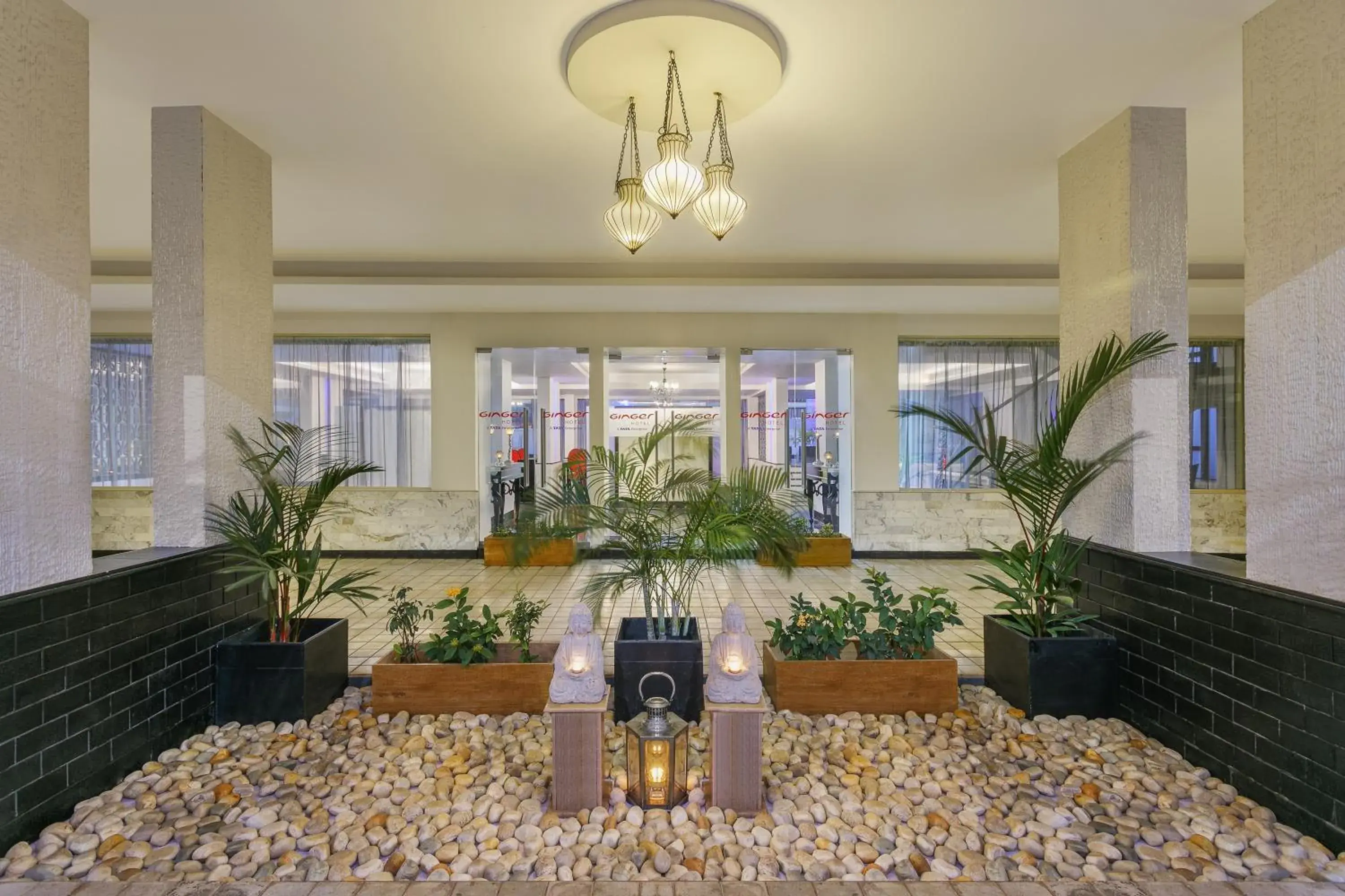 Facade/entrance in Ginger Dona Paula, Goa Facade/entrance in Ginger Dona Paula, Goa