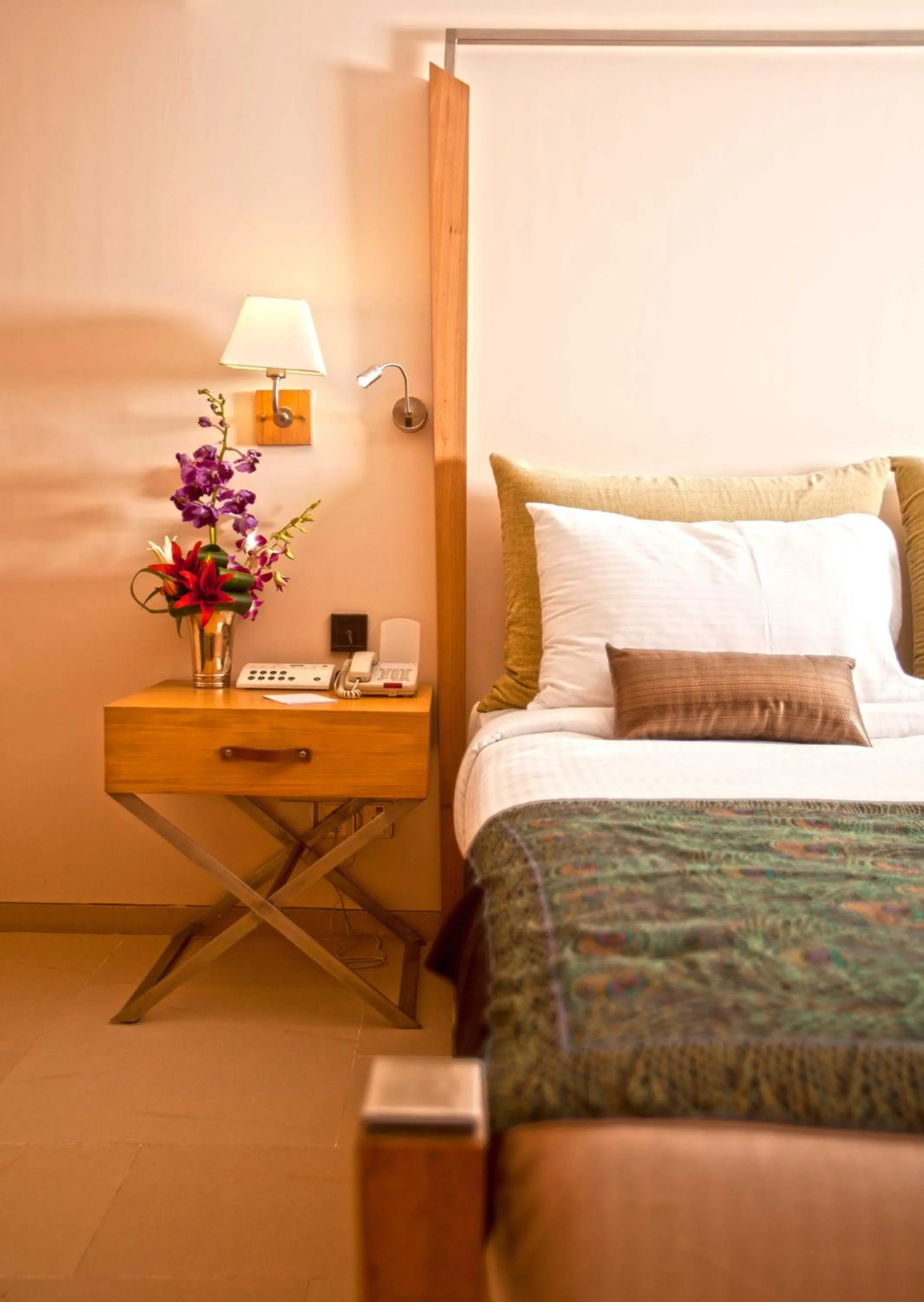 Bed in Ginger Dona Paula, Goa