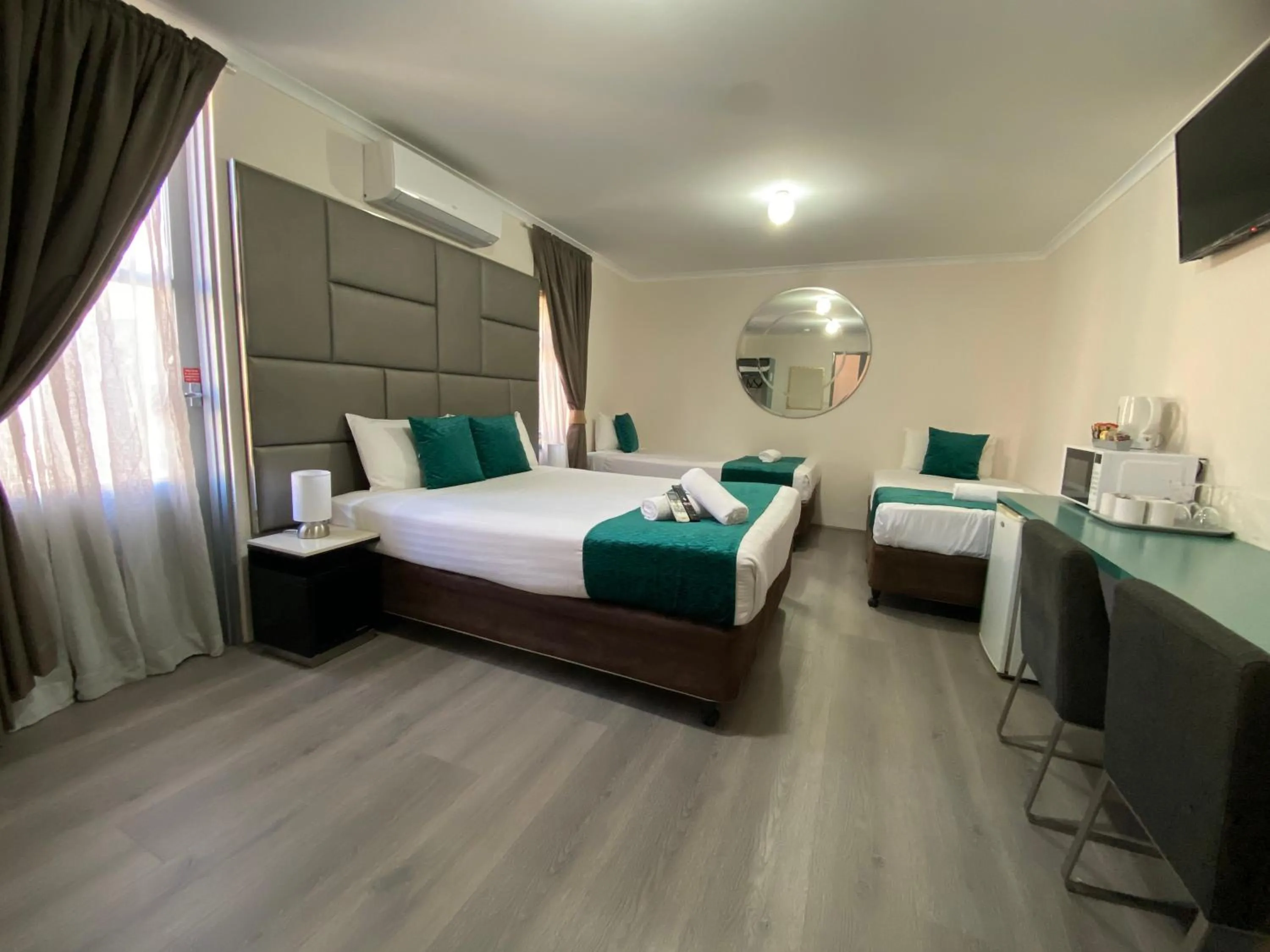 Bed in Hunter Valley Travellers Rest Motel