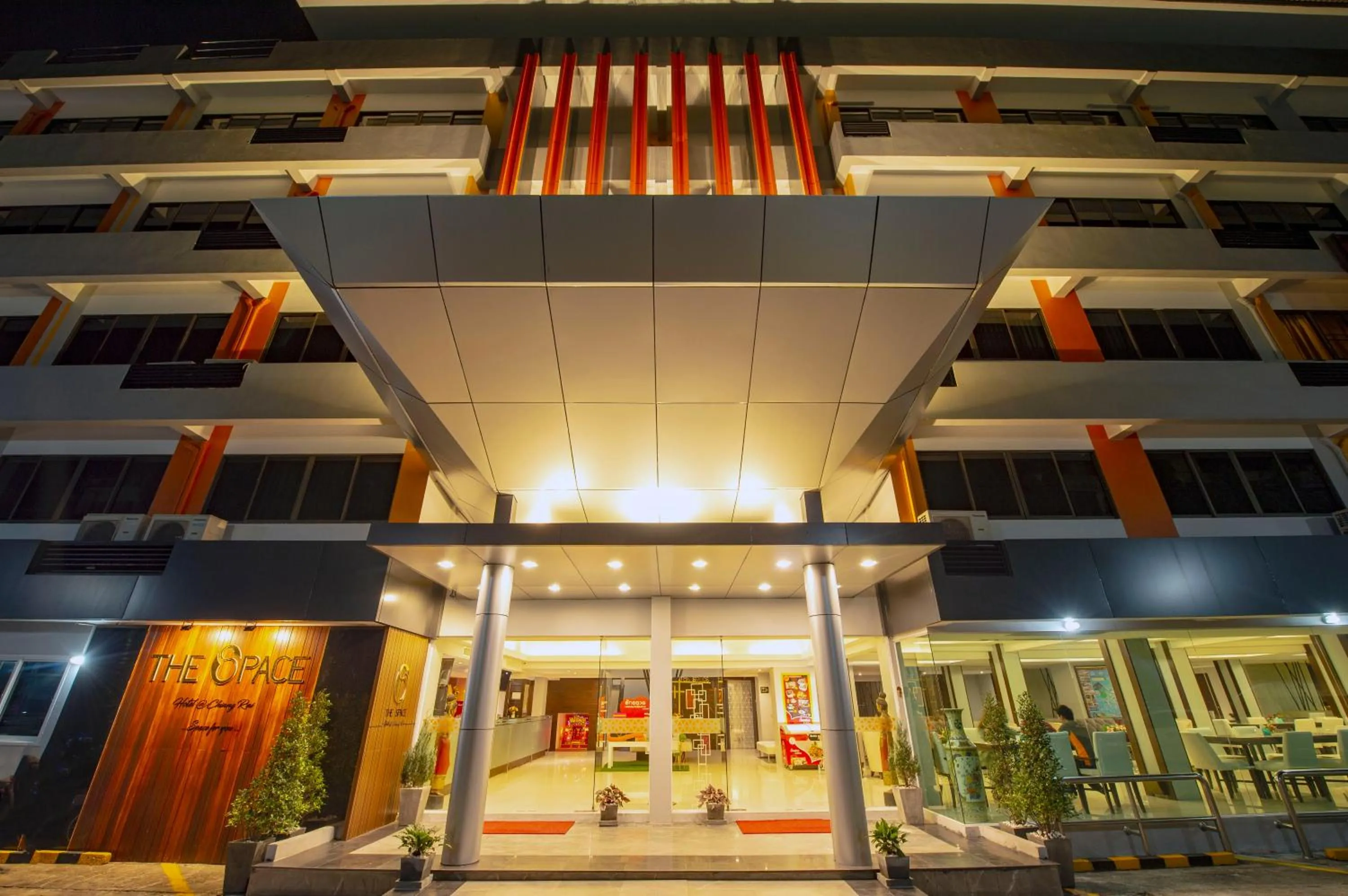 Property building in The Space Hotel Chiang Rai