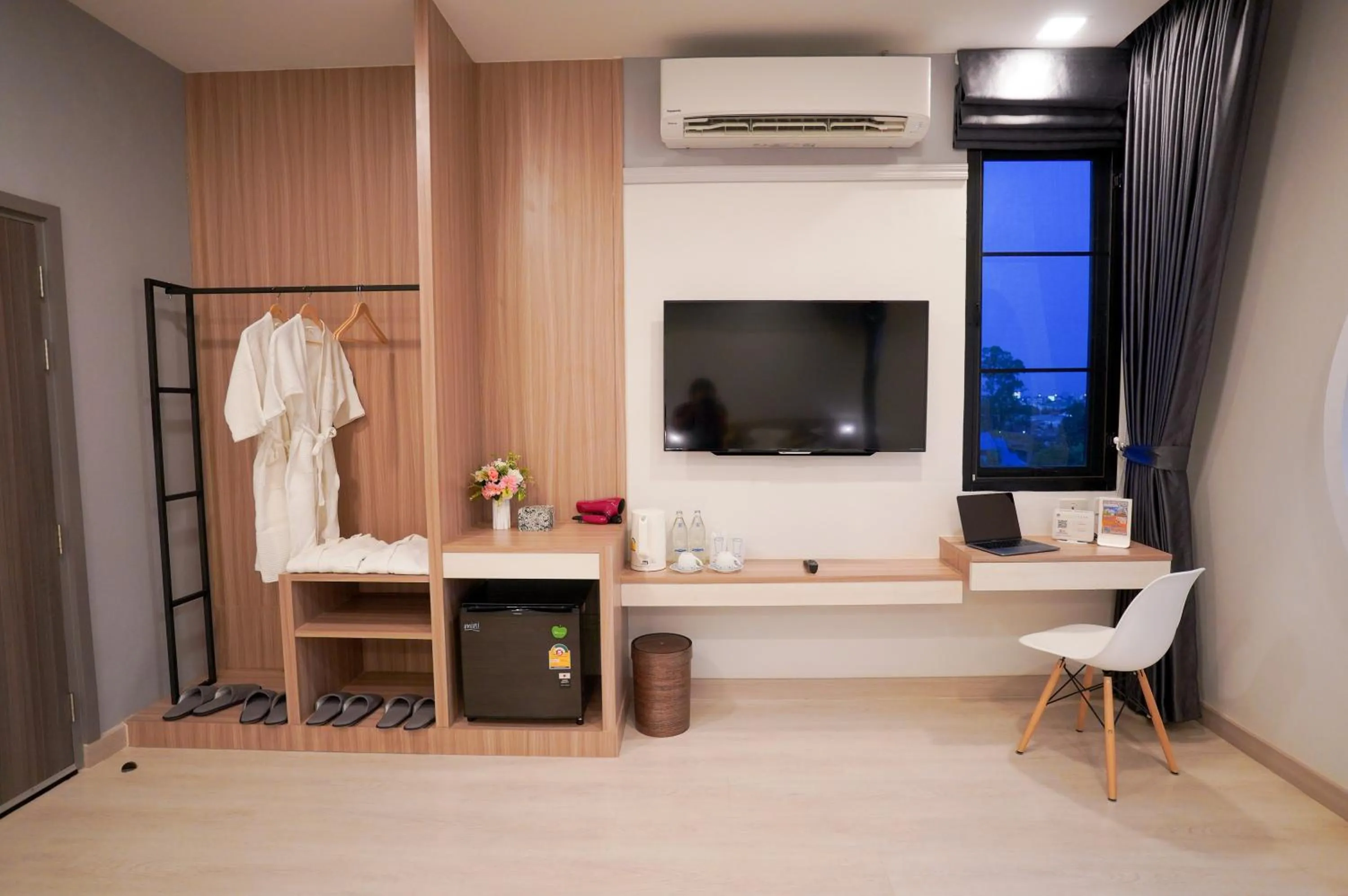 Bedroom in The Space Hotel Chiang Rai