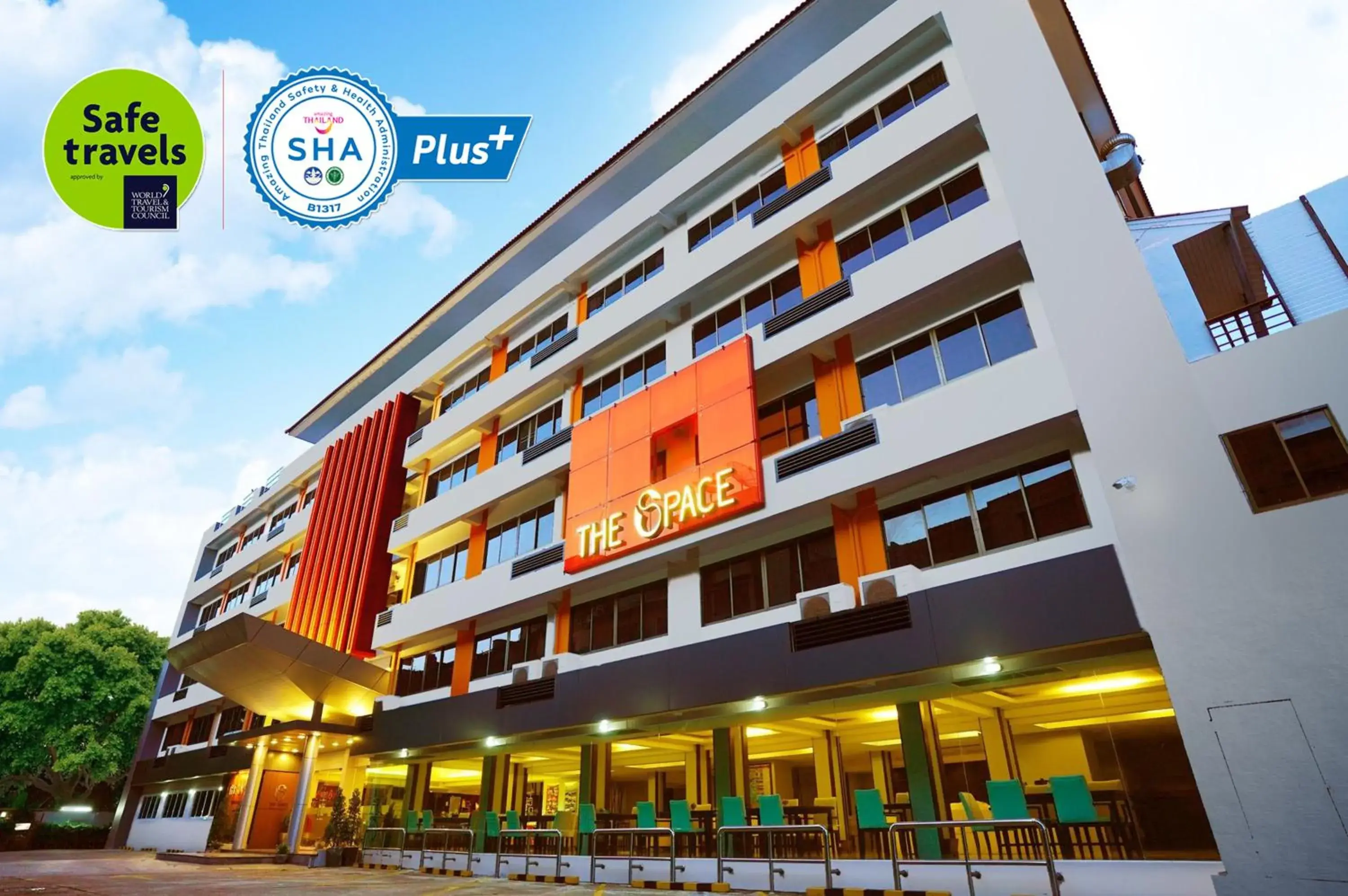 Property building in The Space Hotel Chiang Rai Property building in The Space Hotel Chiang Rai