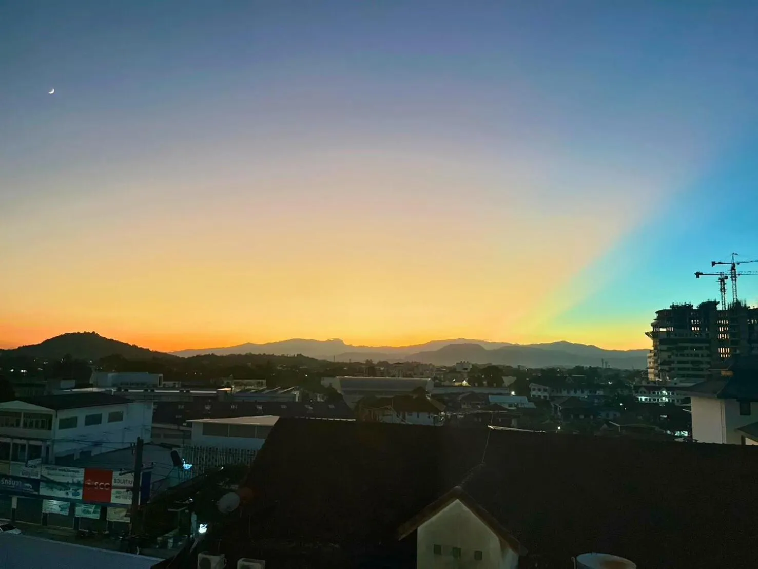 City view in The Space Hotel Chiang Rai