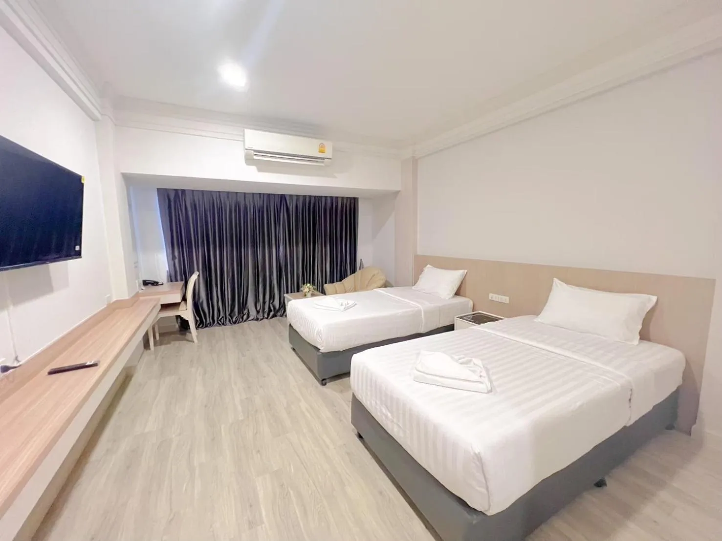 Bedroom, Bed in The Space Hotel Chiang Rai