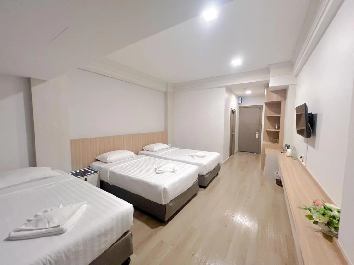 Bedroom, Bed in The Space Hotel Chiang Rai