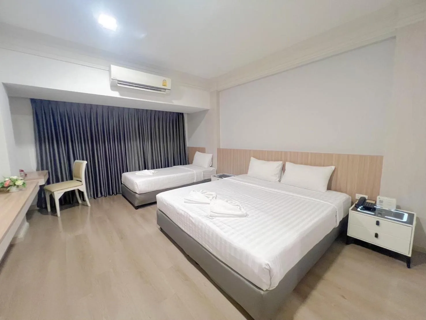 Bedroom, Bed in The Space Hotel Chiang Rai