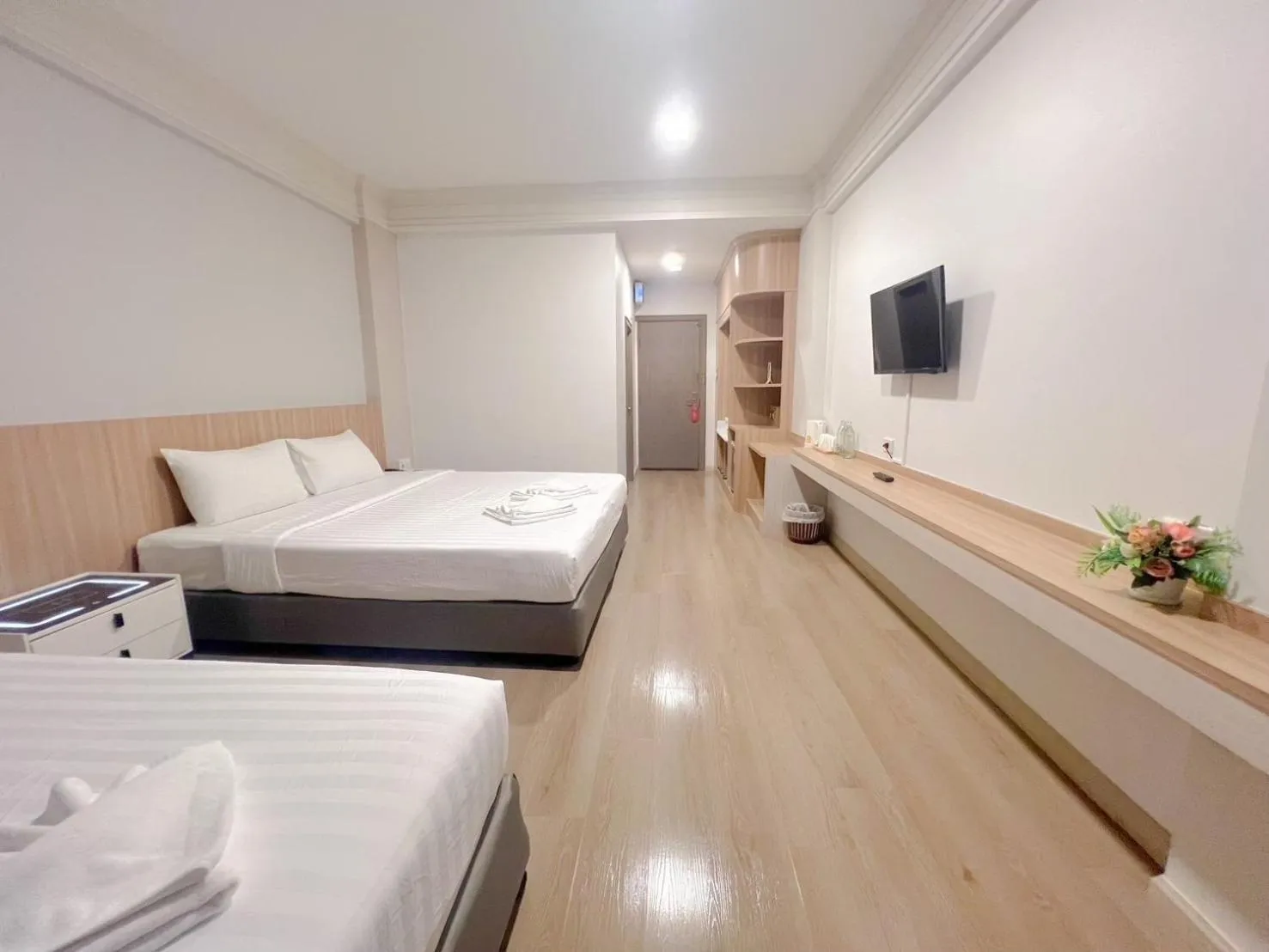 Bedroom, Bed in The Space Hotel Chiang Rai