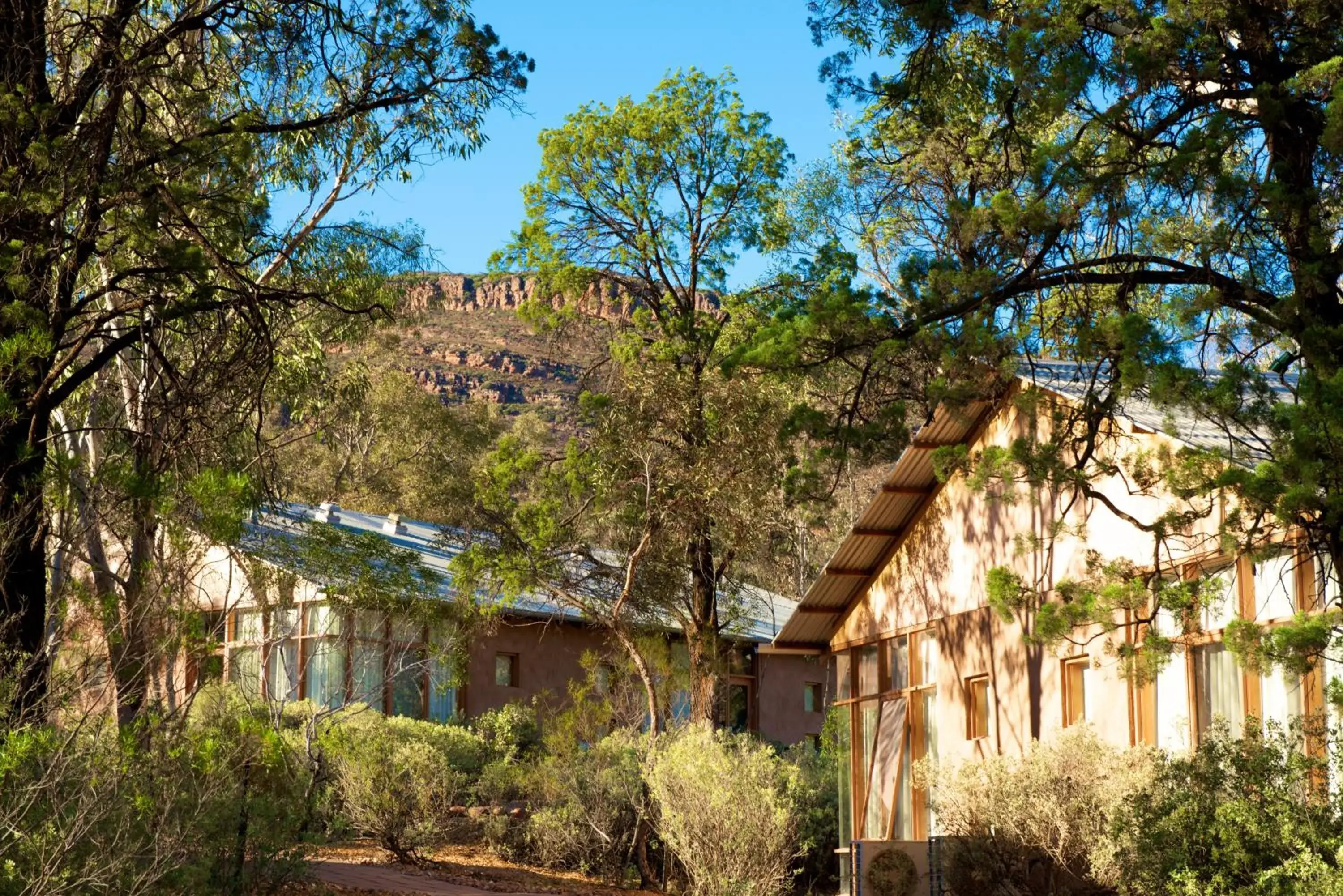 Facade/entrance in Discovery Resorts - Wilpena Pound Facade/entrance in Discovery Resorts - Wilpena Pound