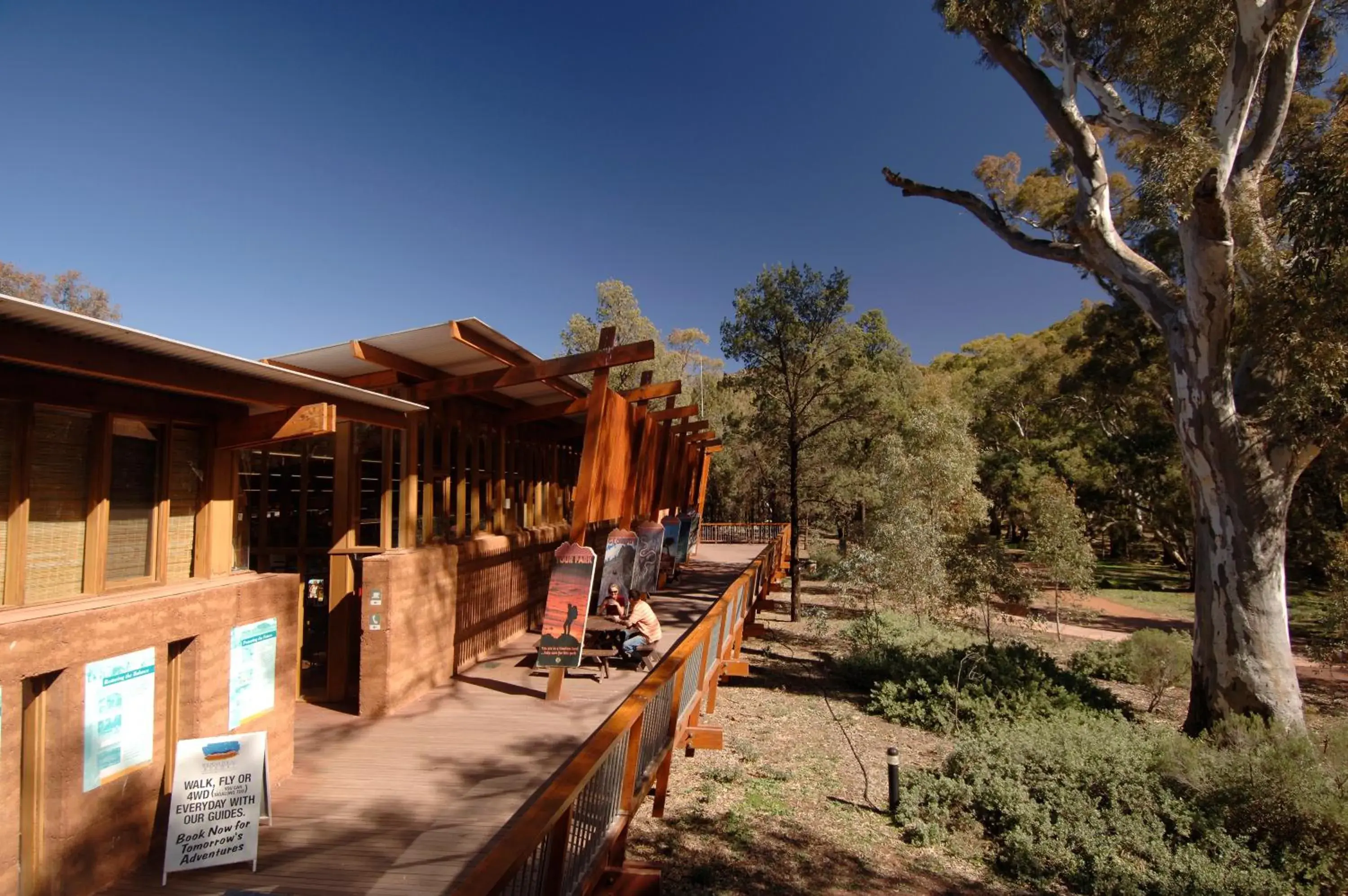 Facade/entrance in Discovery Resorts - Wilpena Pound Facade/entrance in Discovery Resorts - Wilpena Pound