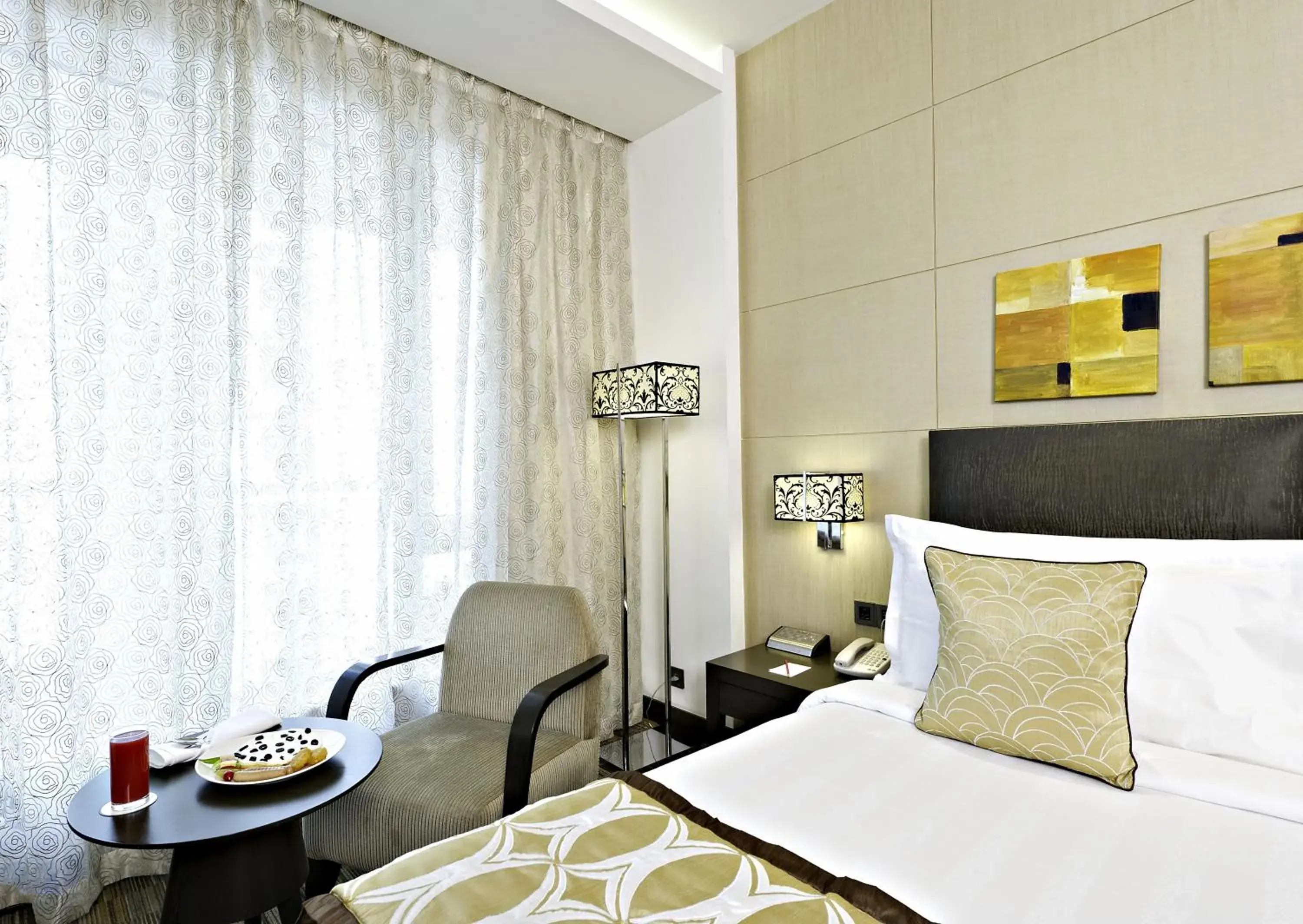 Seating area, Bed in Meluha - The Fern Seating area, Bed in Meluha - The Fern