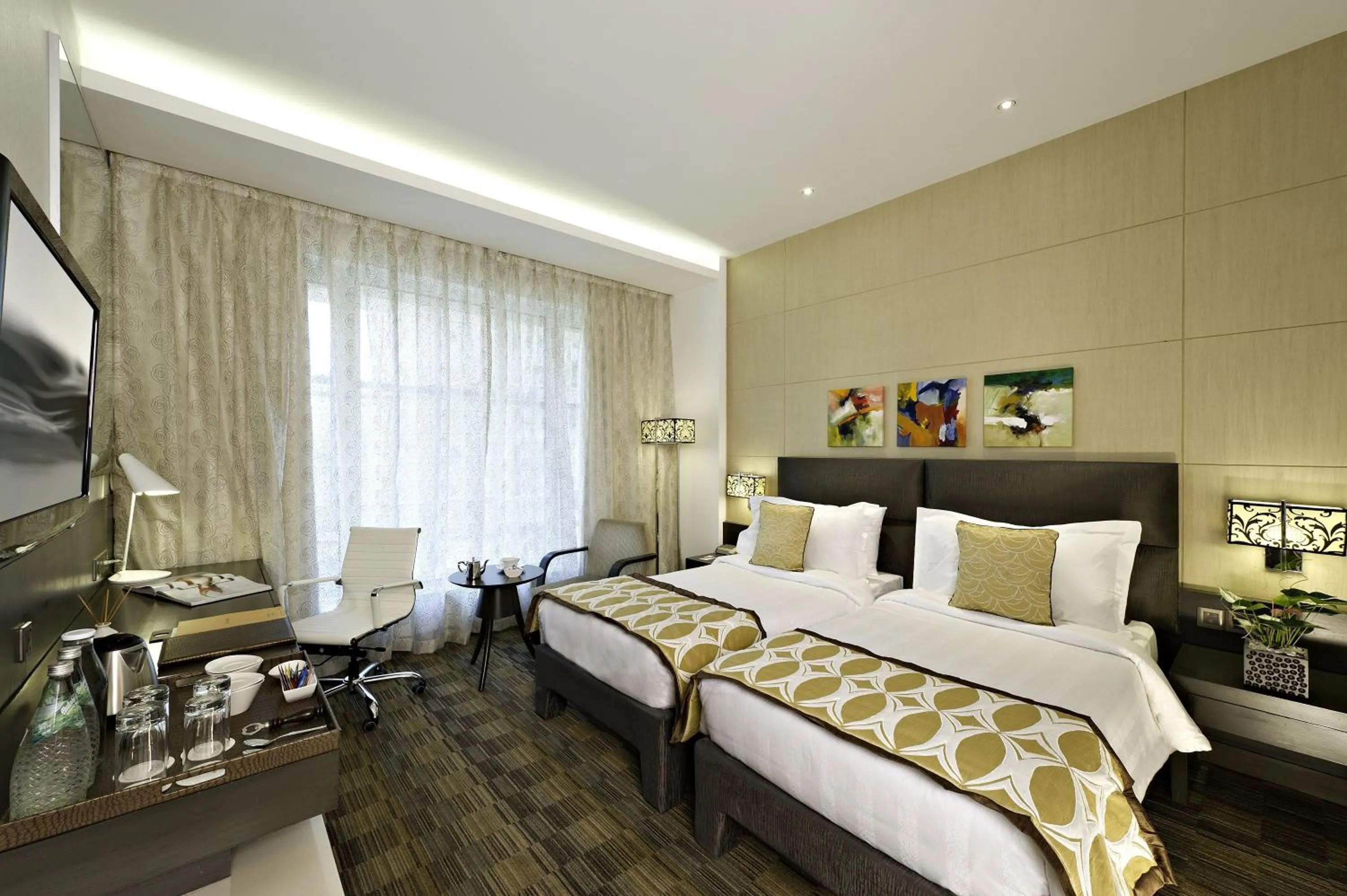 Photo of the whole room, Bed in Meluha - The Fern