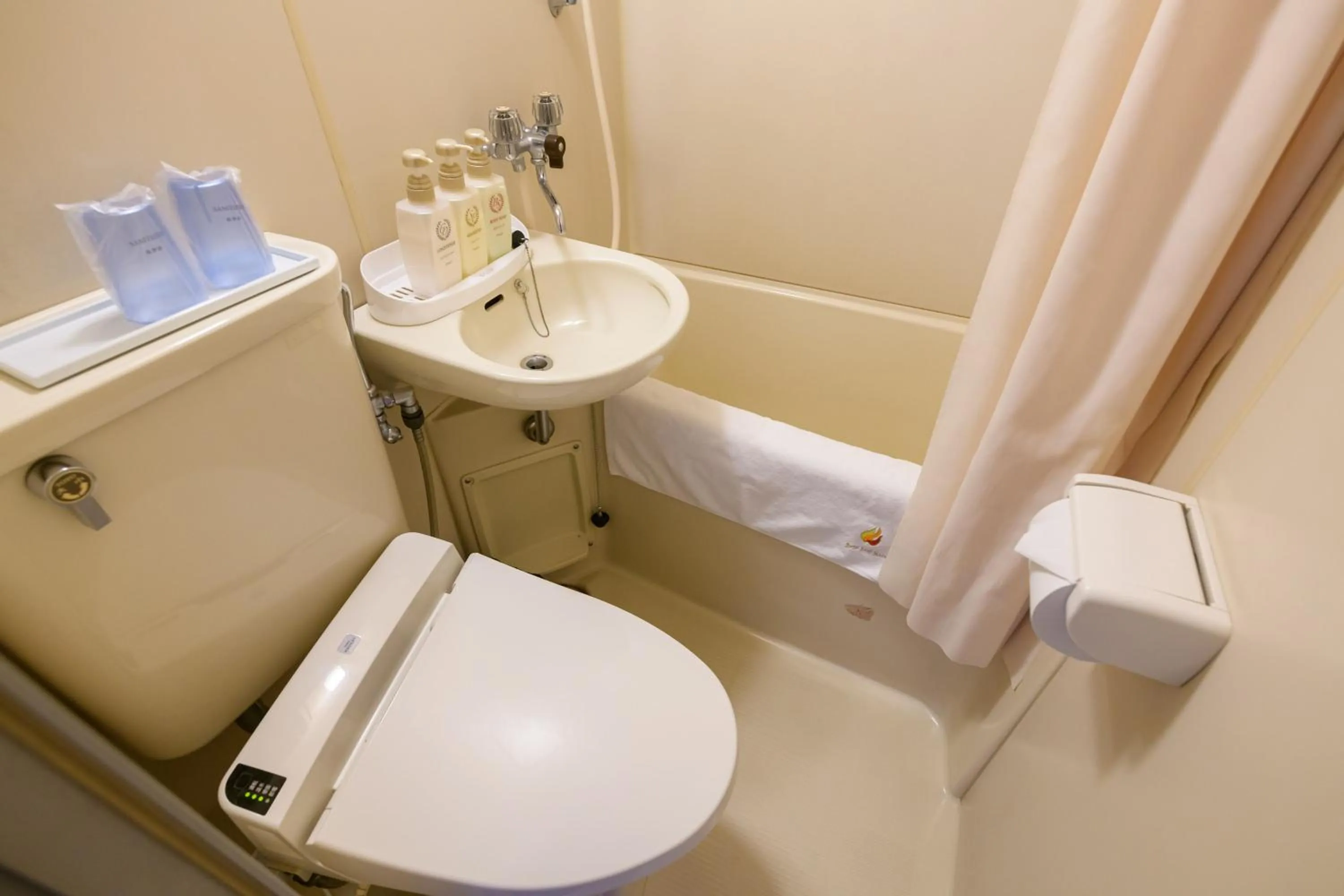 Toilet in Hotel Asyl Nara Annex