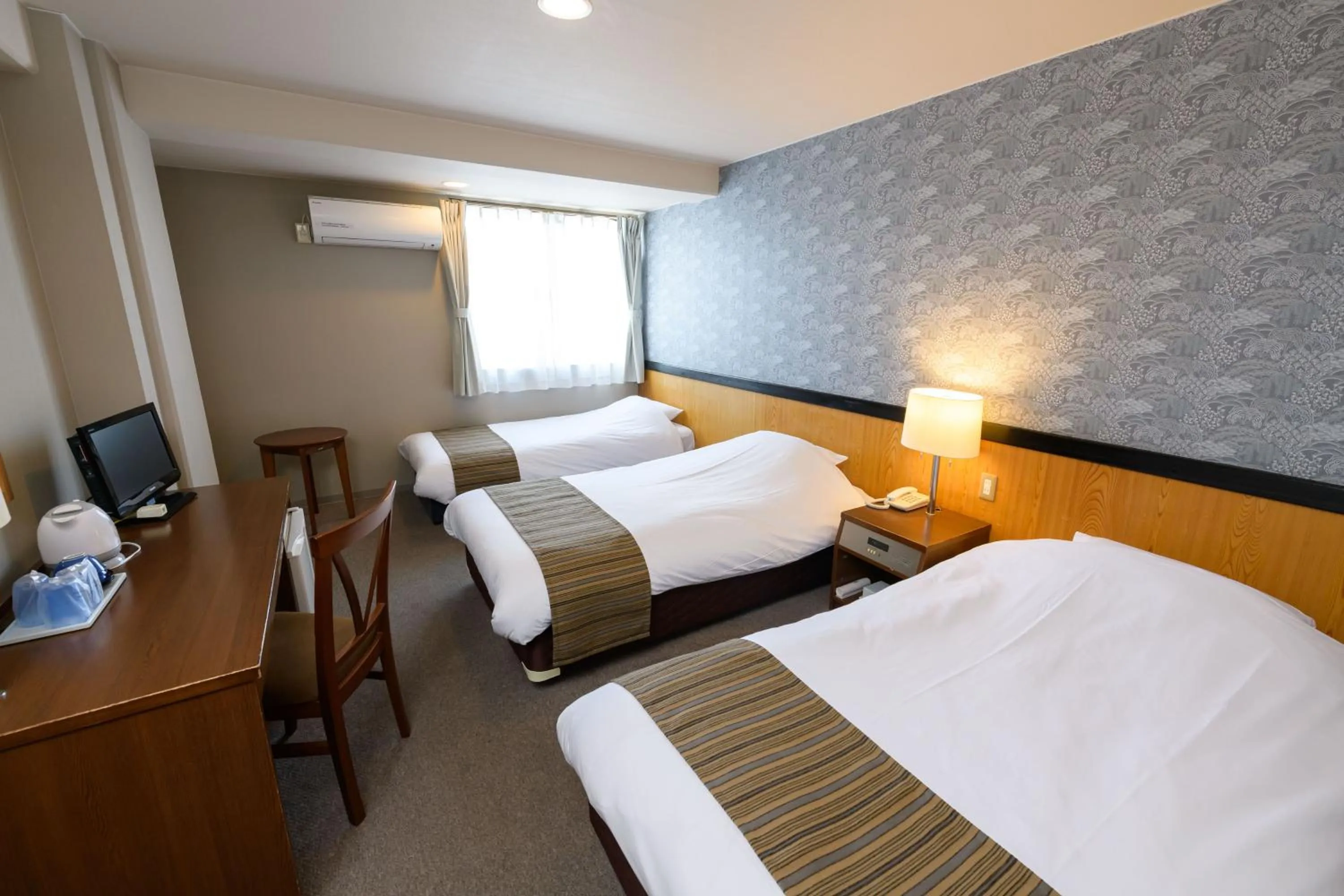 Bed in Hotel Asyl Nara Annex