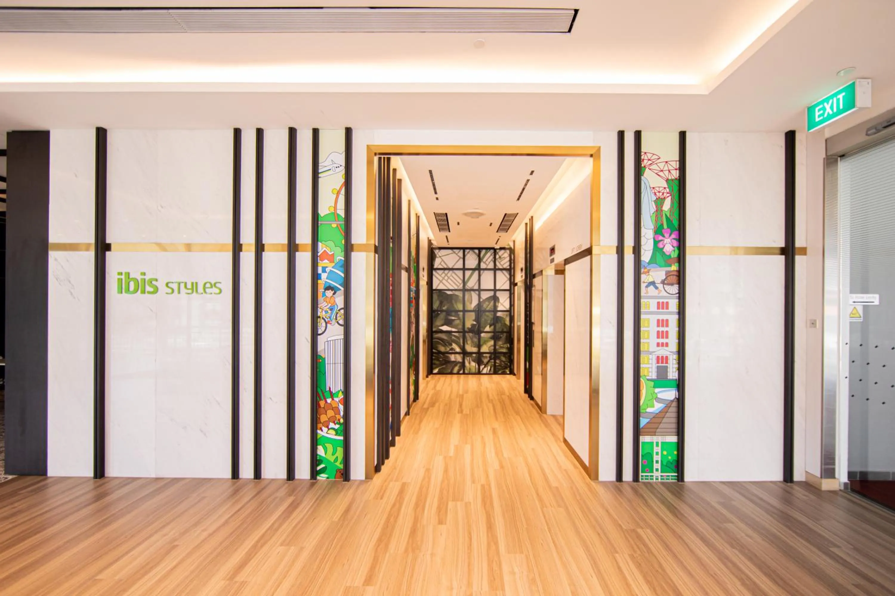 Lobby or reception in ibis Styles Singapore Albert