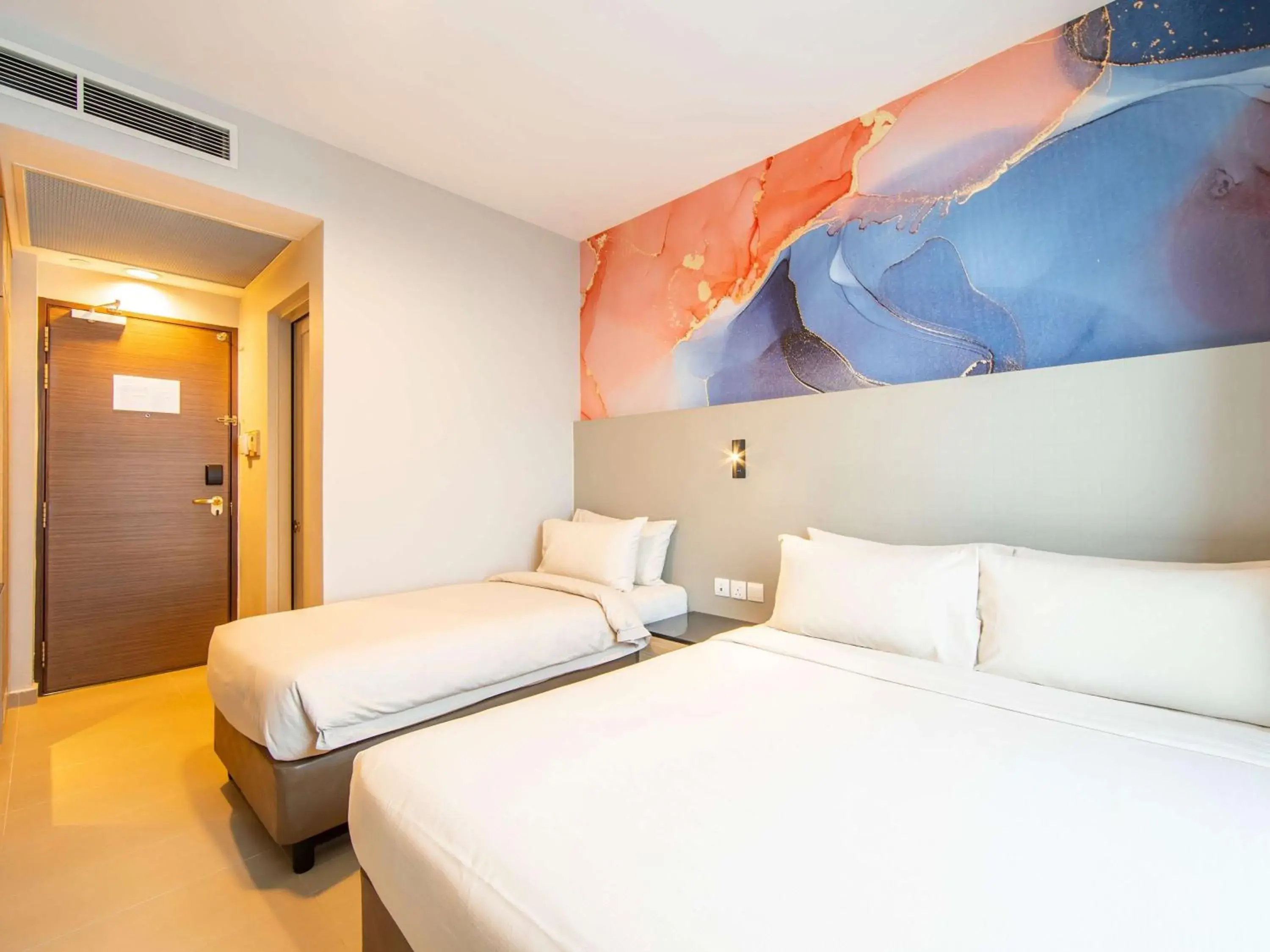 Bedroom, Bed in ibis Styles Singapore Albert Bedroom, Bed in ibis Styles Singapore Albert