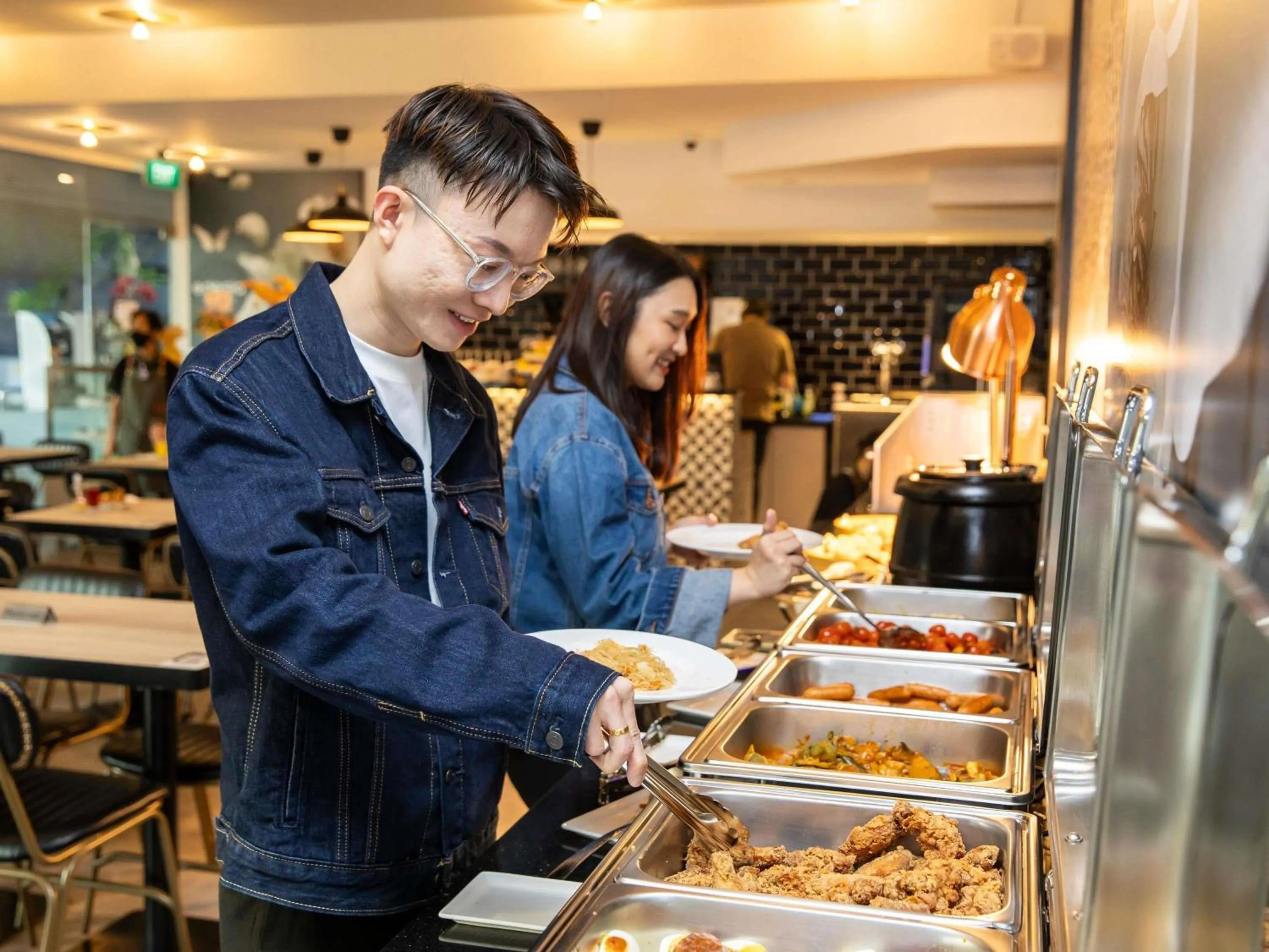 Breakfast in ibis Styles Singapore Albert