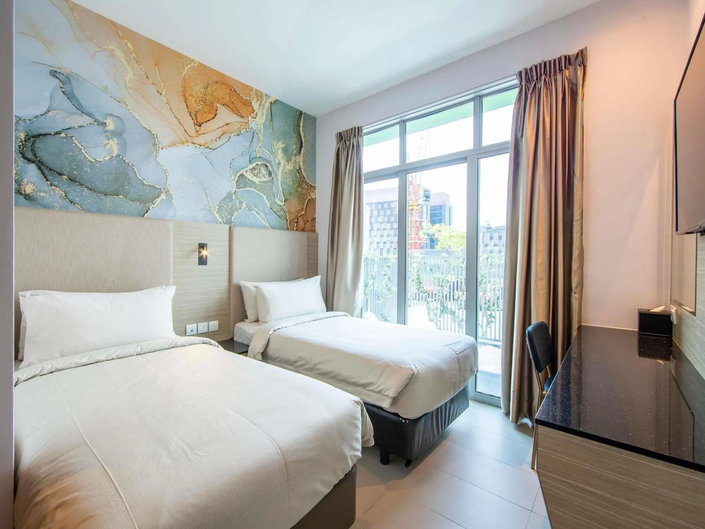 Bedroom, Bed in ibis Styles Singapore Albert Bedroom, Bed in ibis Styles Singapore Albert