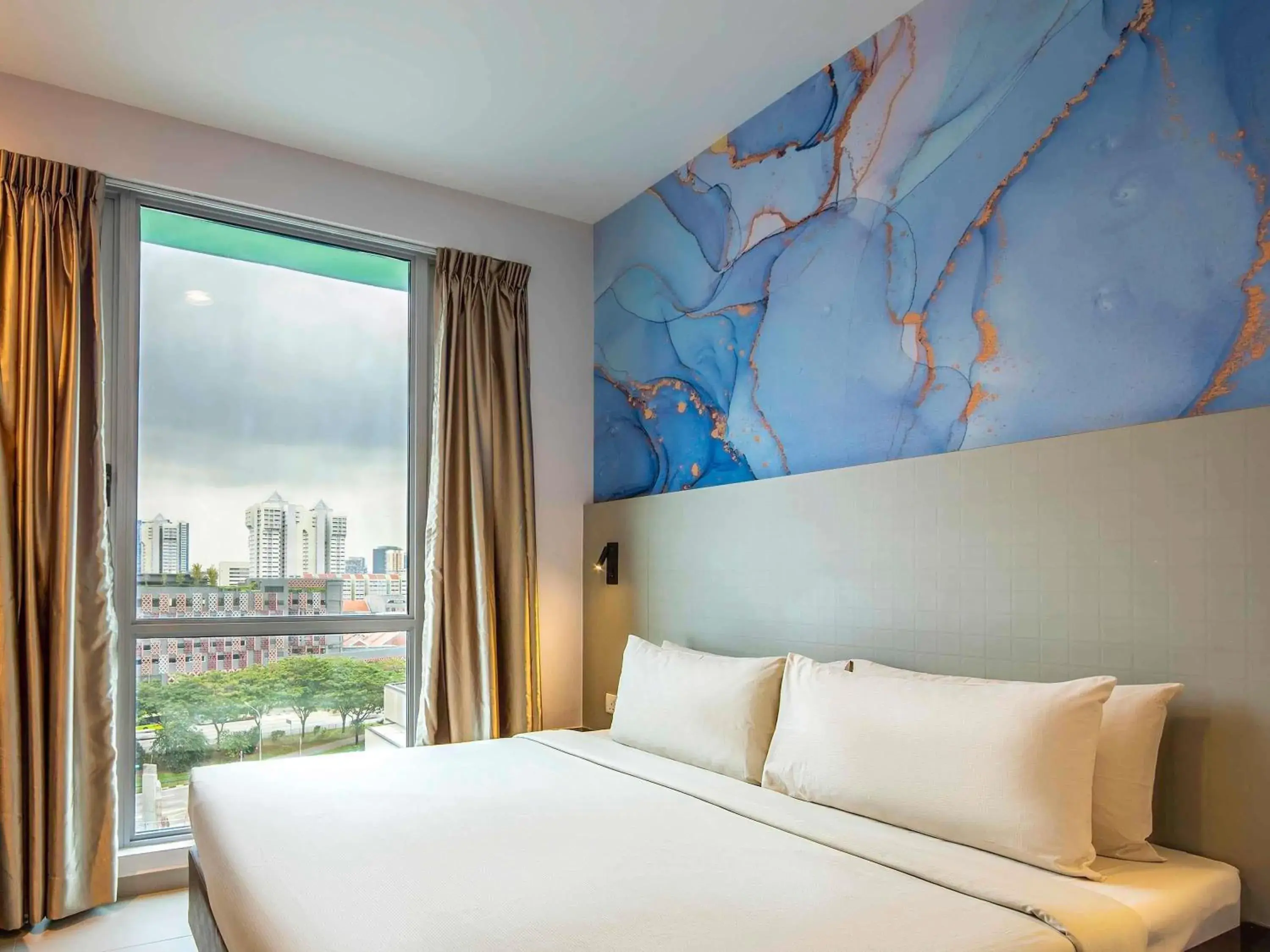Bedroom, Bed in ibis Styles Singapore Albert Bedroom, Bed in ibis Styles Singapore Albert