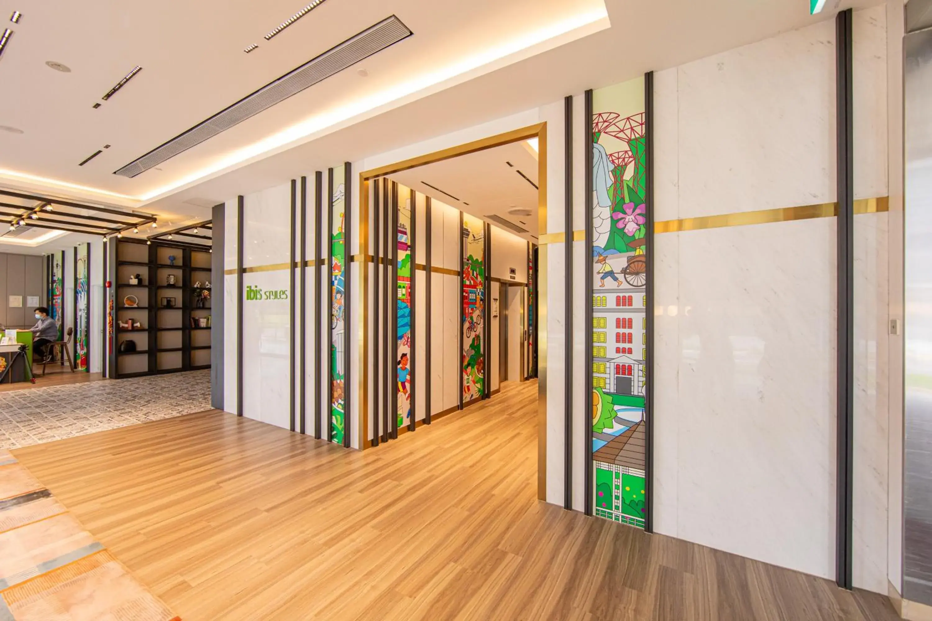 Lobby or reception in ibis Styles Singapore Albert Lobby or reception in ibis Styles Singapore Albert