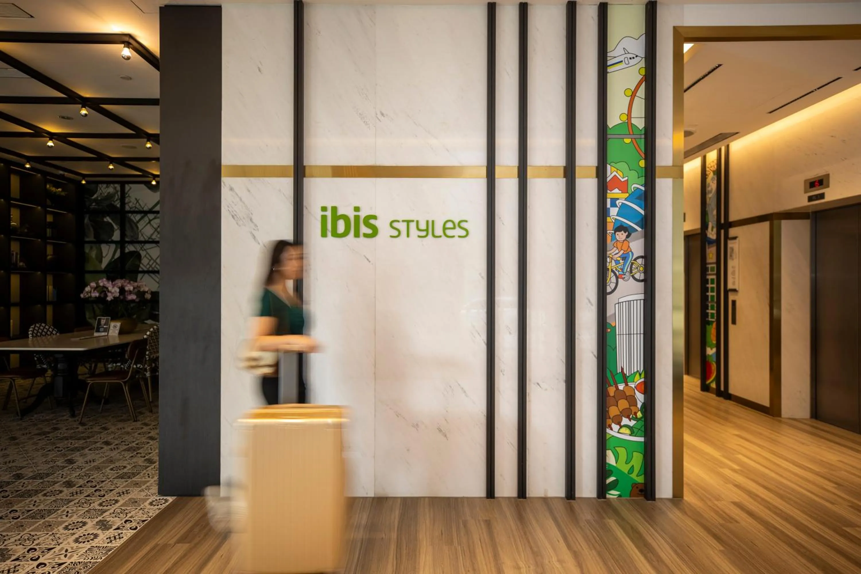 Property logo or sign in ibis Styles Singapore Albert