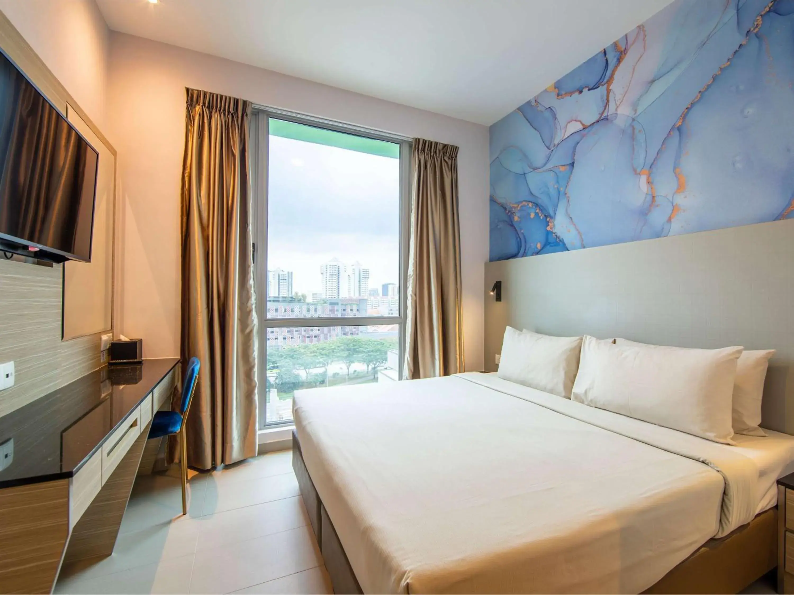 Bedroom, Bed in ibis Styles Singapore Albert Bedroom, Bed in ibis Styles Singapore Albert