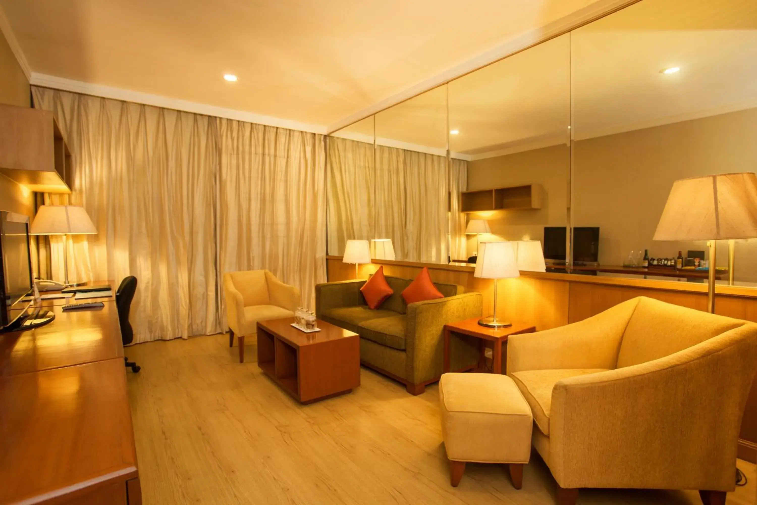 Living room in Ellaa Hotel Gachibowli Living room in Ellaa Hotel Gachibowli
