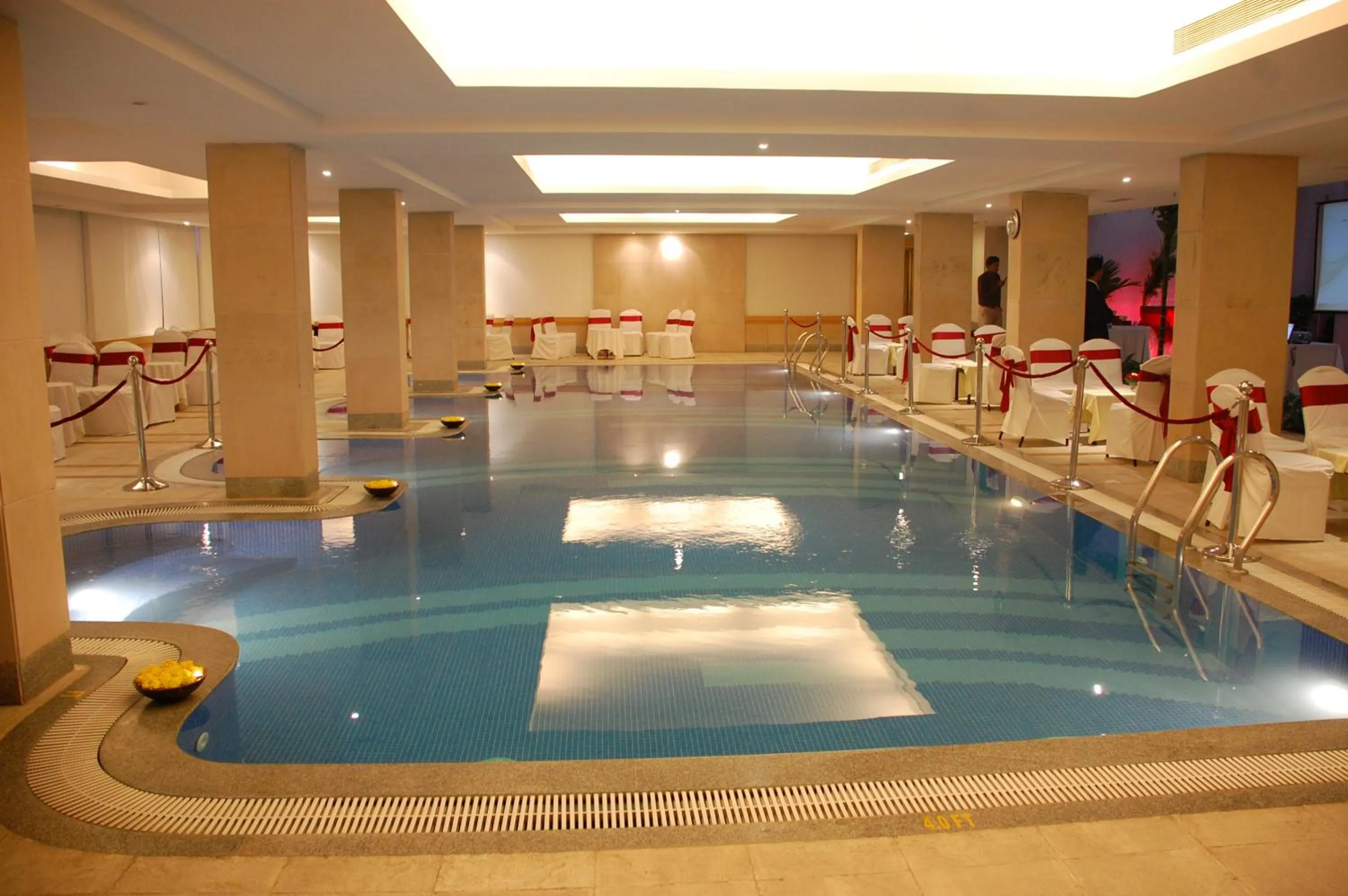 Swimming pool in Ellaa Hotel Gachibowli
