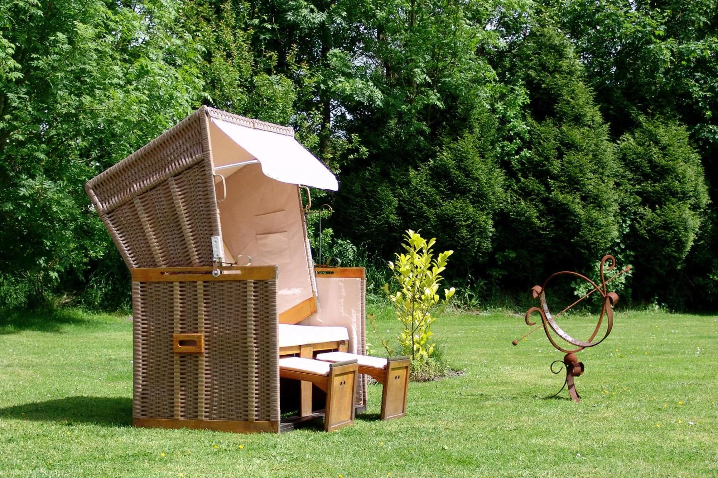 Garden in Hotel Garni Landhaus Uttum