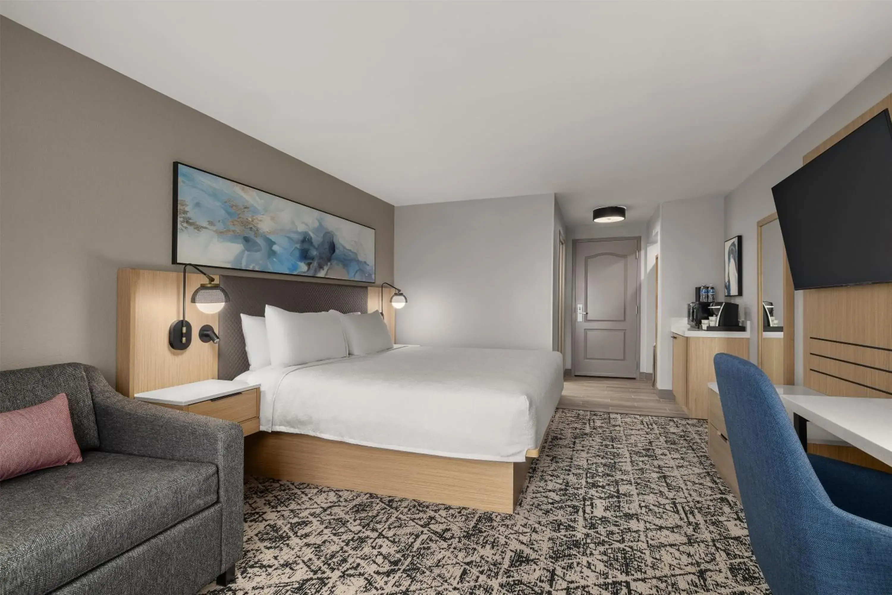 Living room, Bed in Hilton Garden Inn Washington DC/Greenbelt Living room, Bed in Hilton Garden Inn Washington DC/Greenbelt