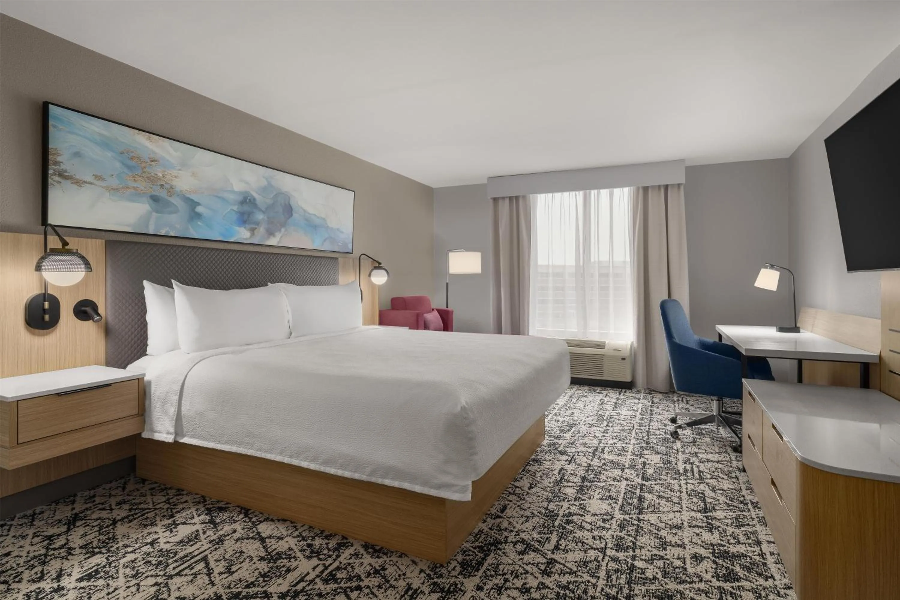 Bed in Hilton Garden Inn Washington DC/Greenbelt