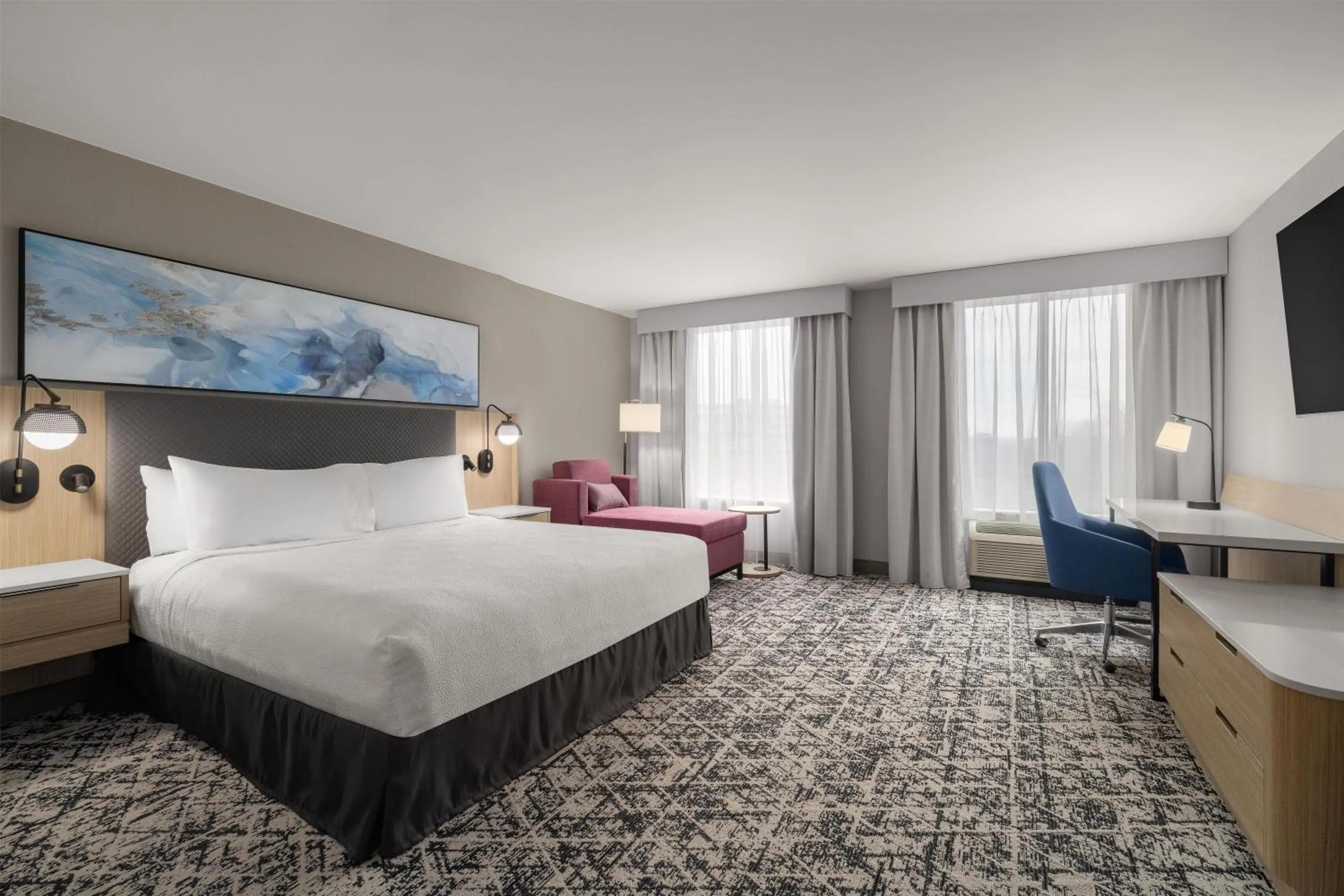 Bed in Hilton Garden Inn Washington DC/Greenbelt