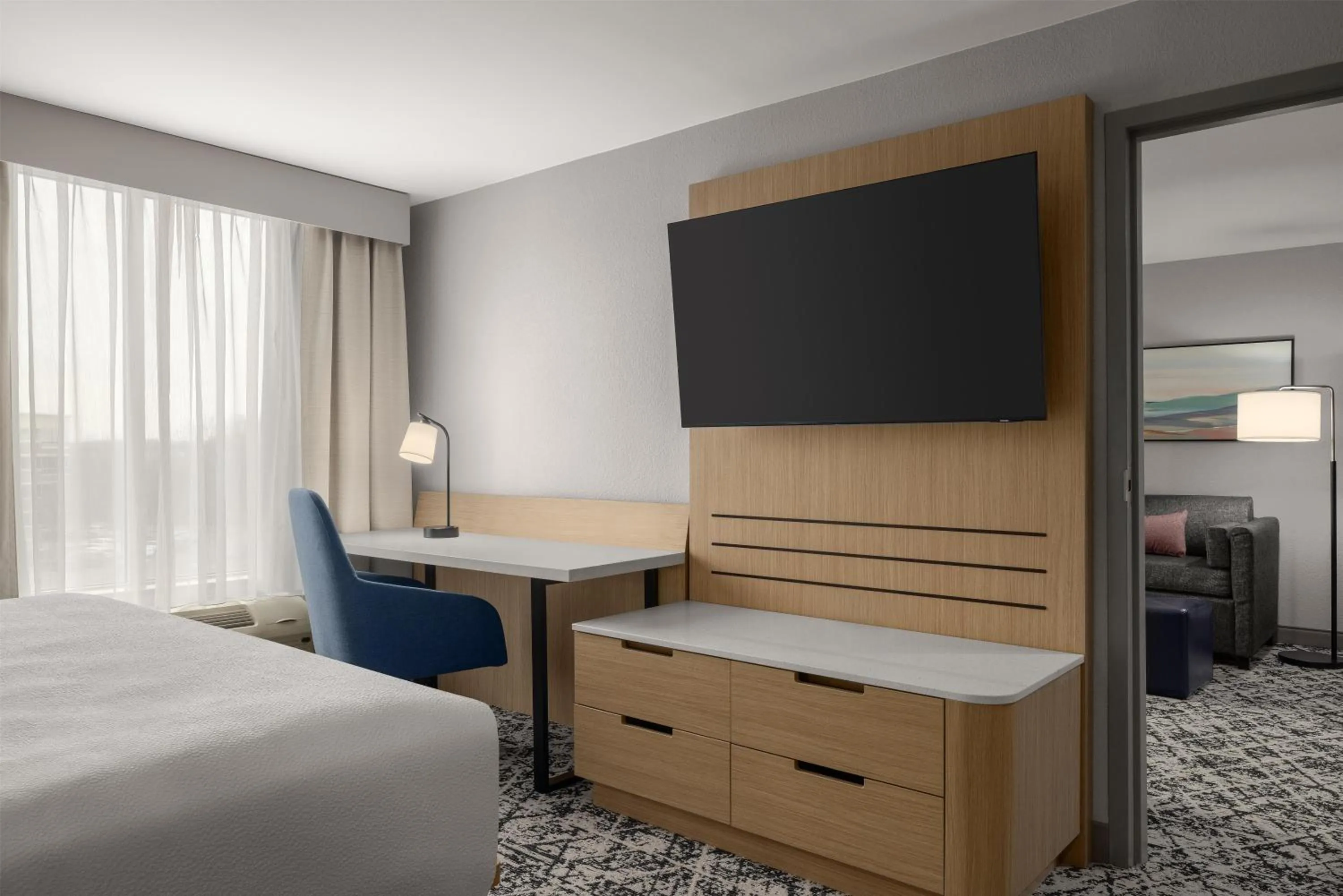 Bedroom, Bed in Hilton Garden Inn Washington DC/Greenbelt