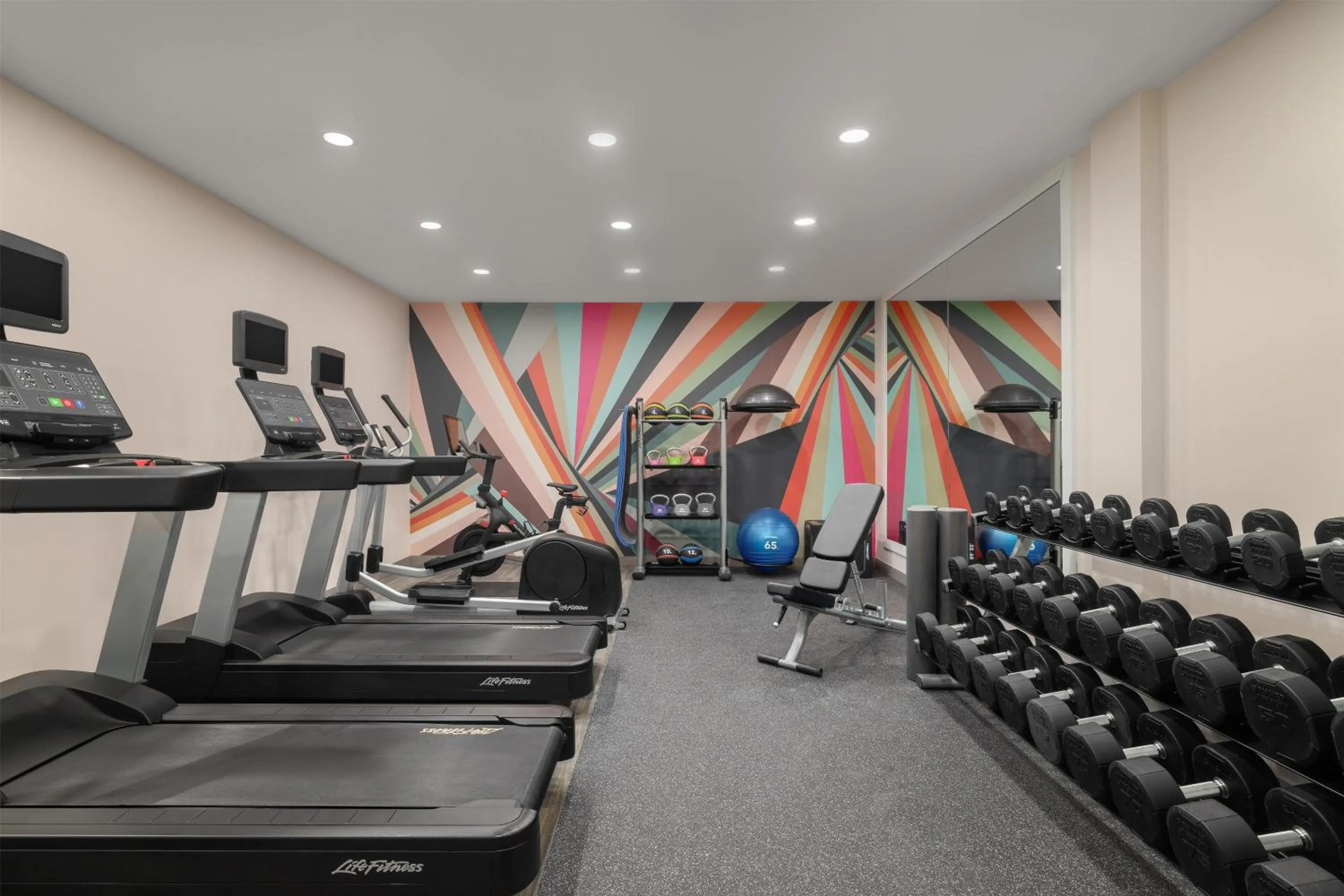 Fitness centre/facilities in Hilton Garden Inn Washington DC/Greenbelt