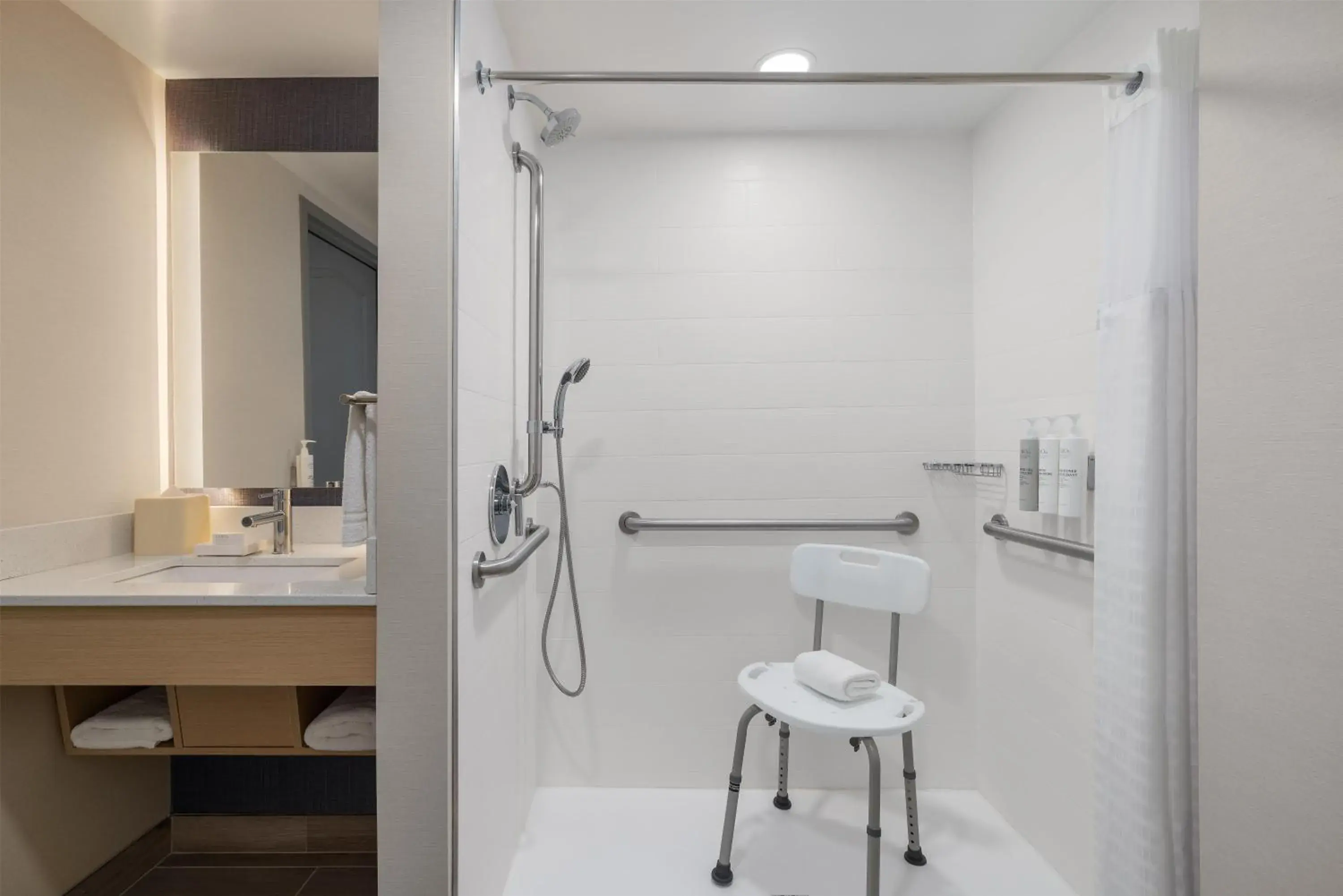 Bathroom in Hilton Garden Inn Washington DC/Greenbelt Bathroom in Hilton Garden Inn Washington DC/Greenbelt